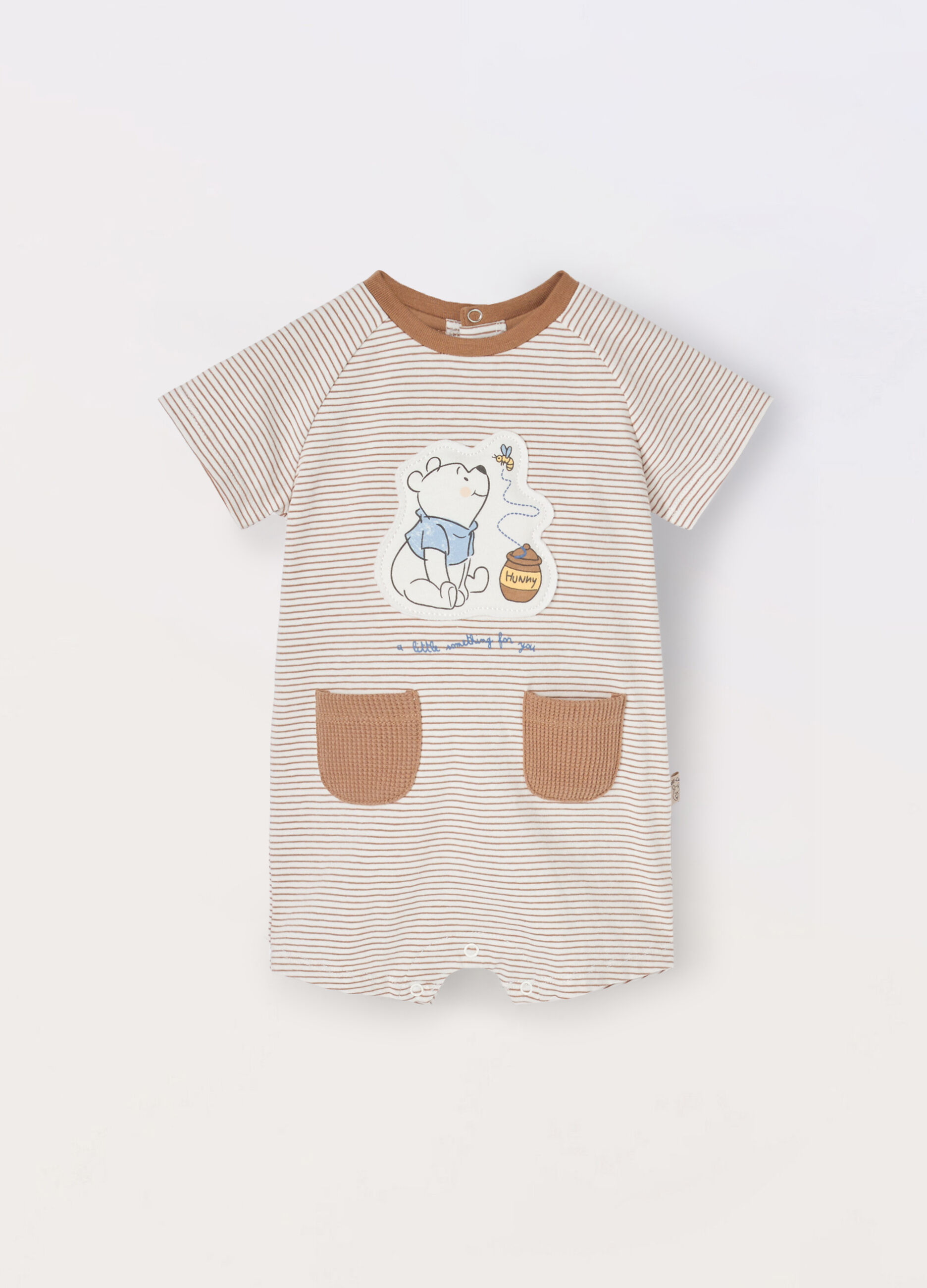 Tutina in jersey di cotone stretch neonato