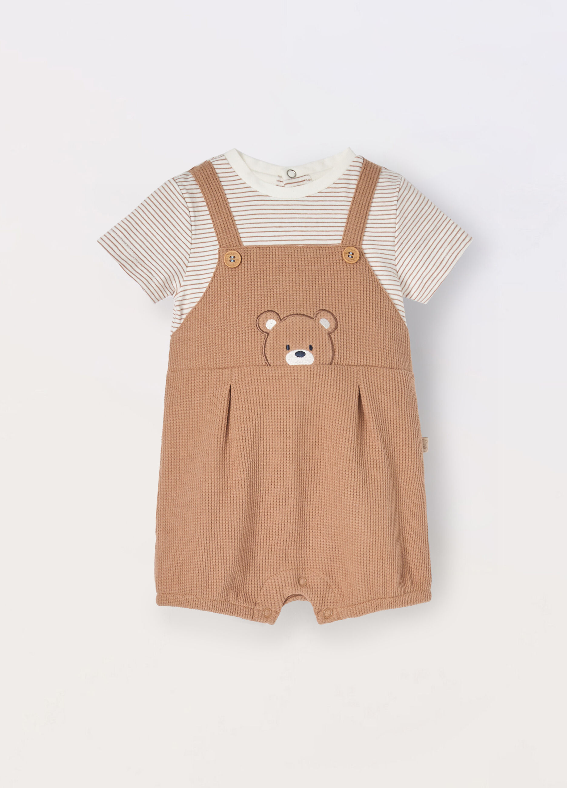 Tutina in cotone stretch neonato