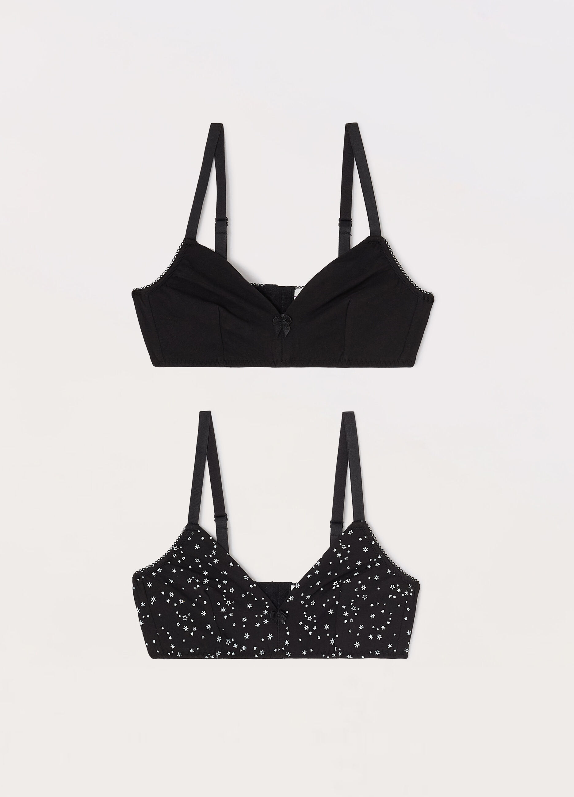 Pack 2 reggiseni a triangolo donna