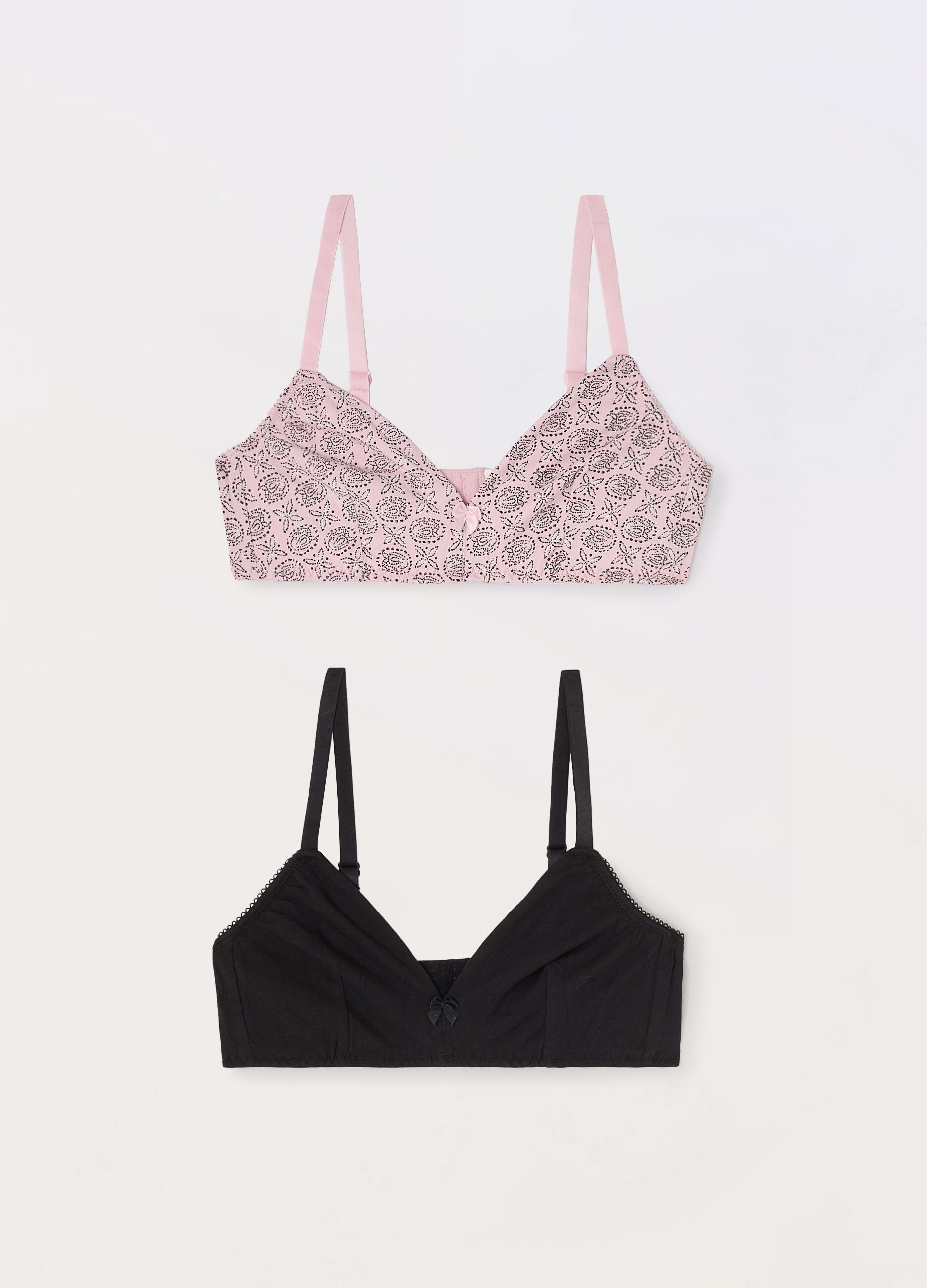 Pack 2 reggiseni a triangolo donna