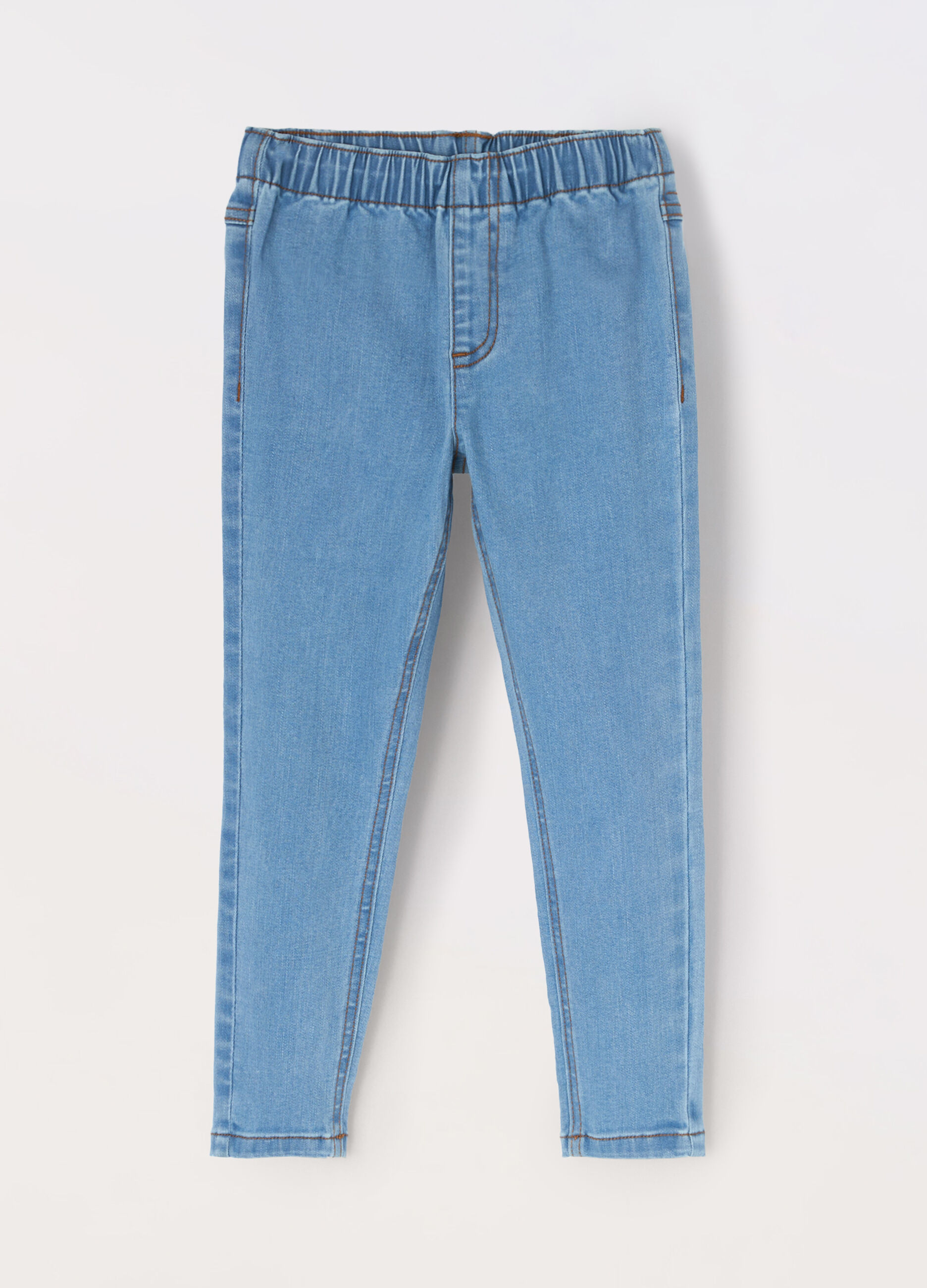 Jeggings in misto cotone bambina