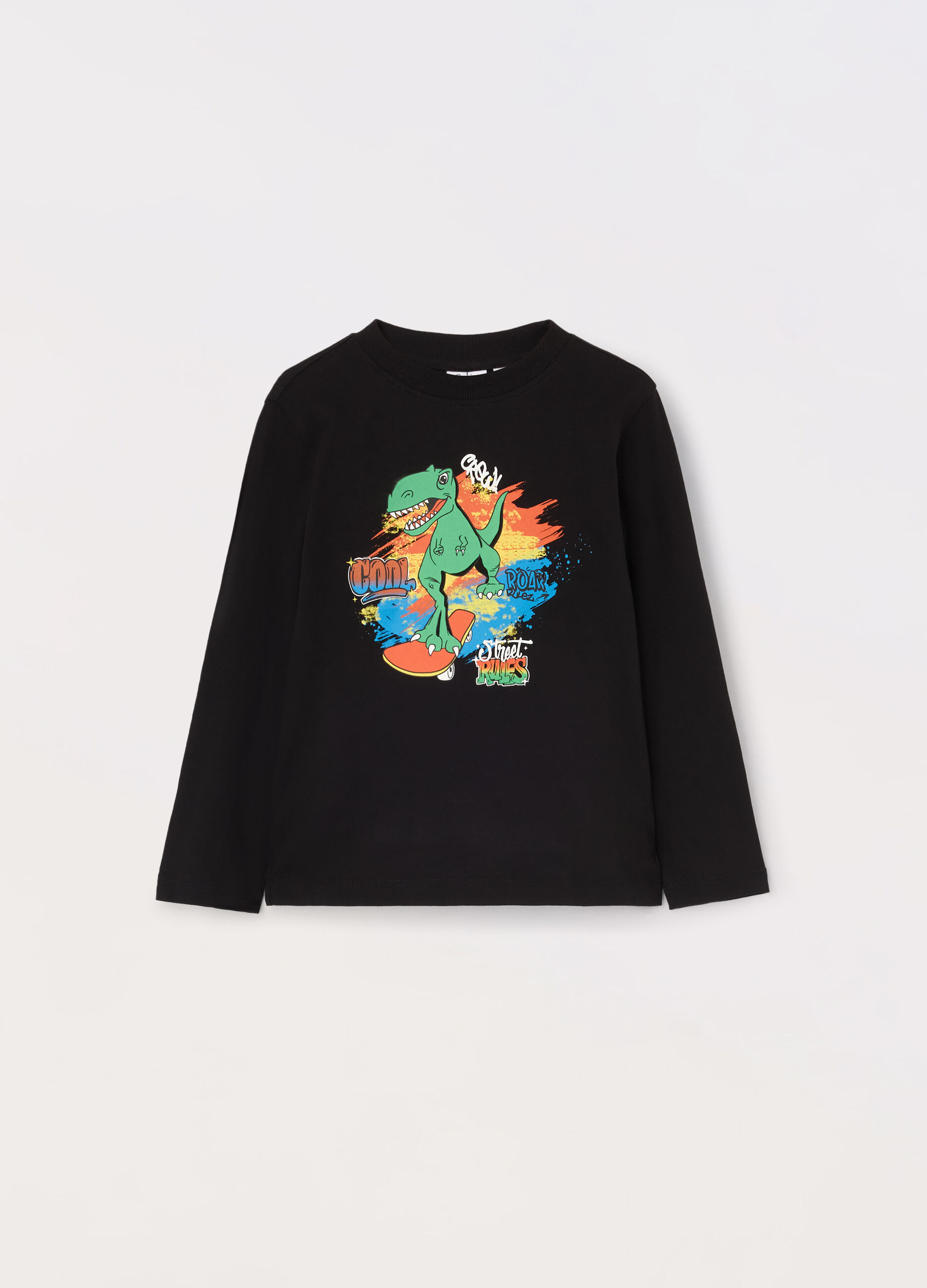T-shirt in jersey di puro cotone bambino
