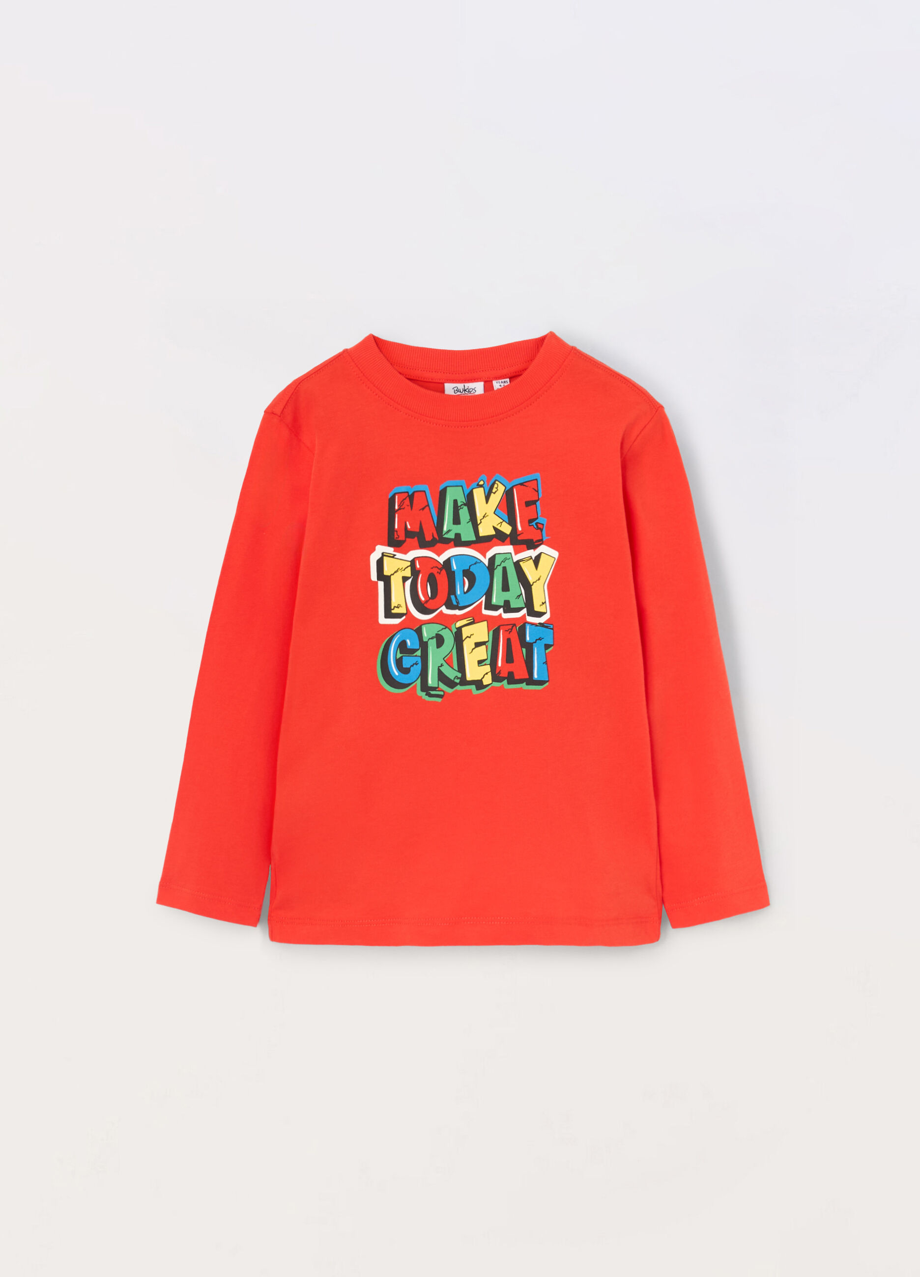 T-shirt in jersey di puro cotone bambino