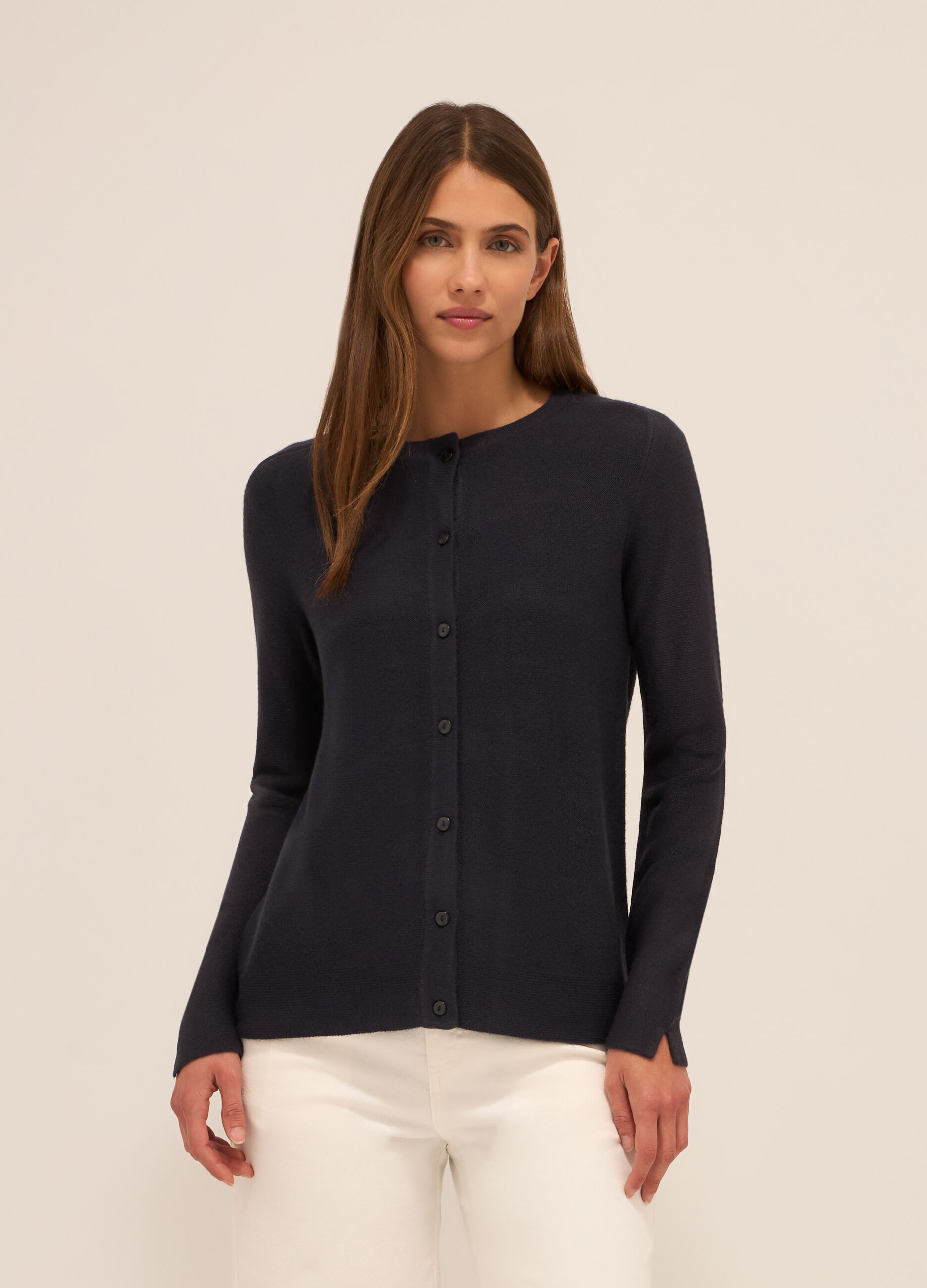 Cardigan effetto cashmere donna
