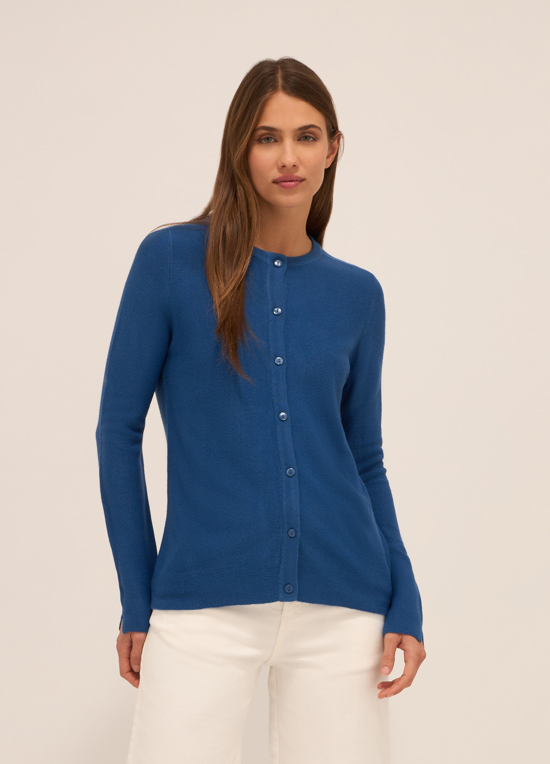 Cardigan effetto cashmere donna