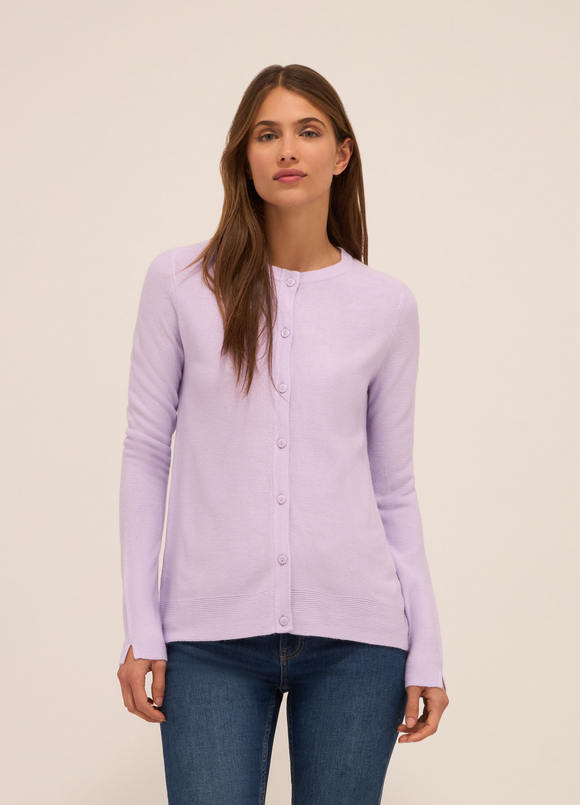 Cardigan effetto cashmere donna