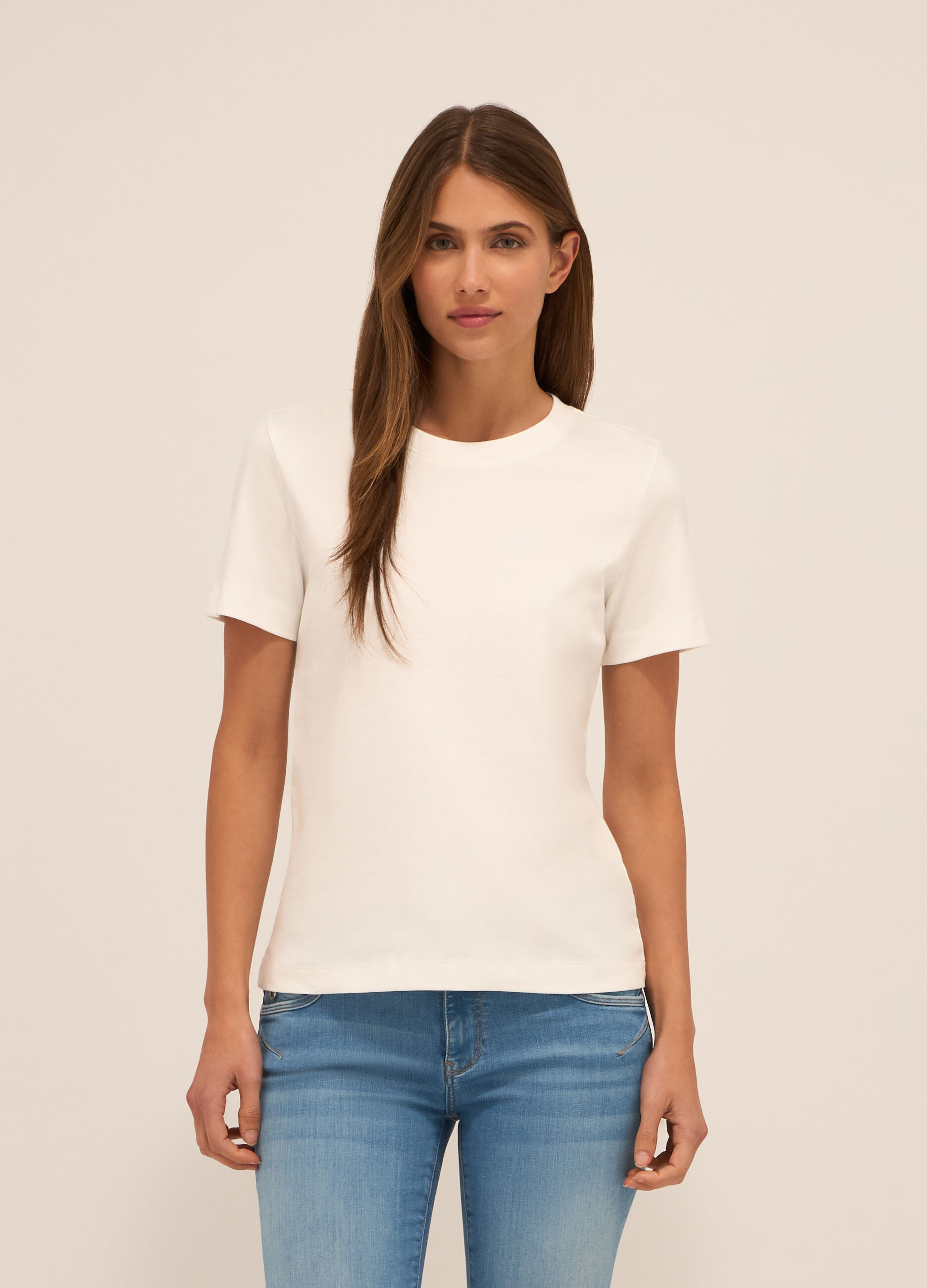 T-shirt in puro cotone organico donna
