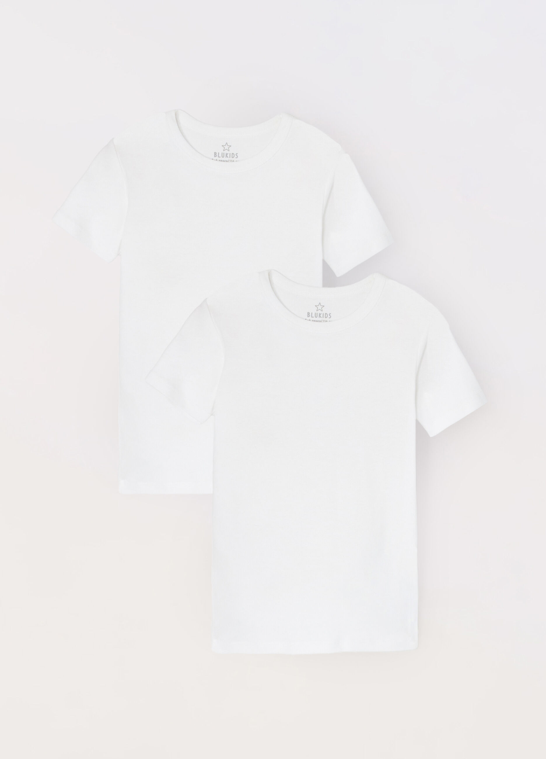 Pack 2 t-shirt intime in puro cotone bambino
