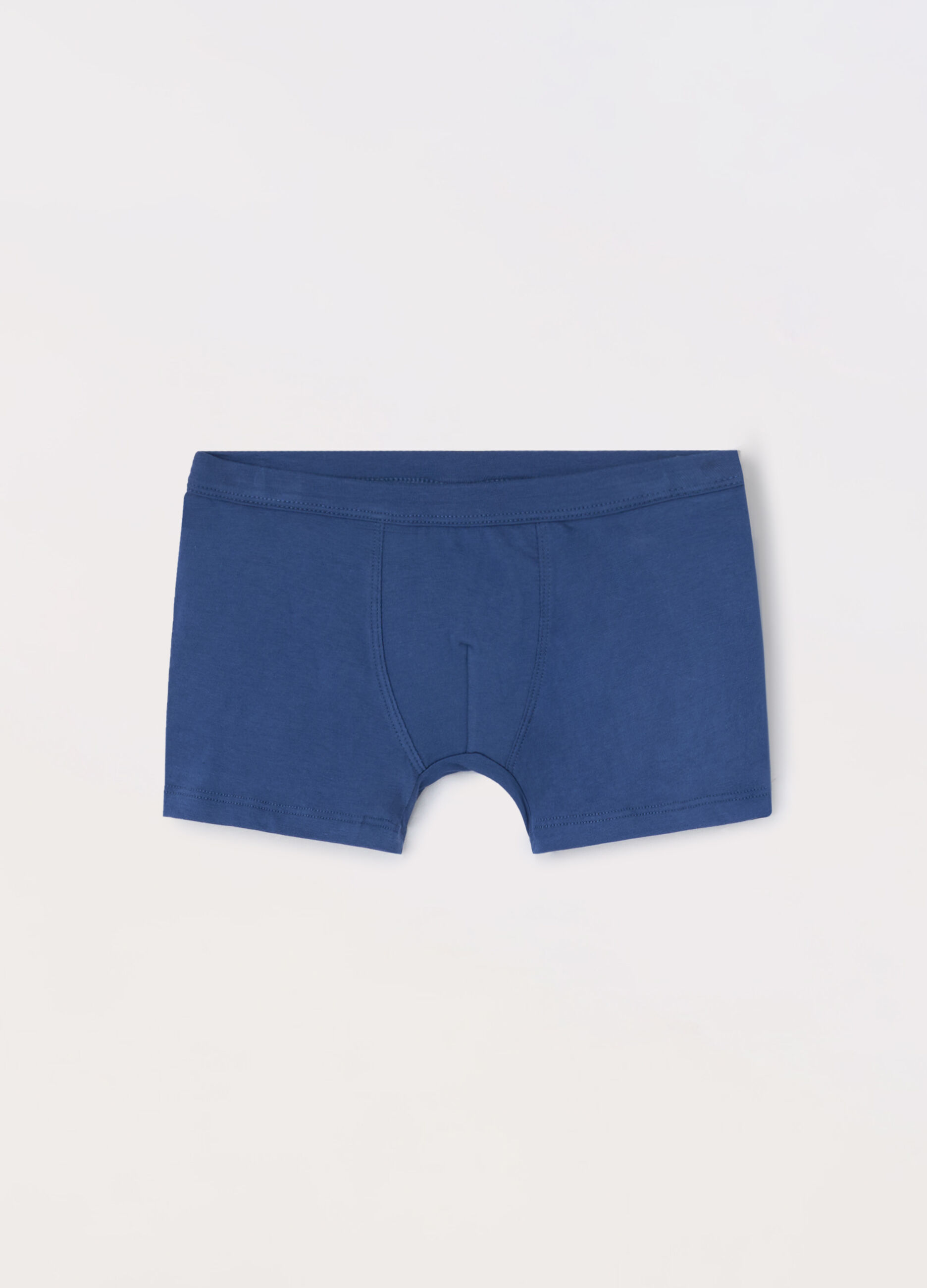 Boxer in jersey di cotone stretch bambino