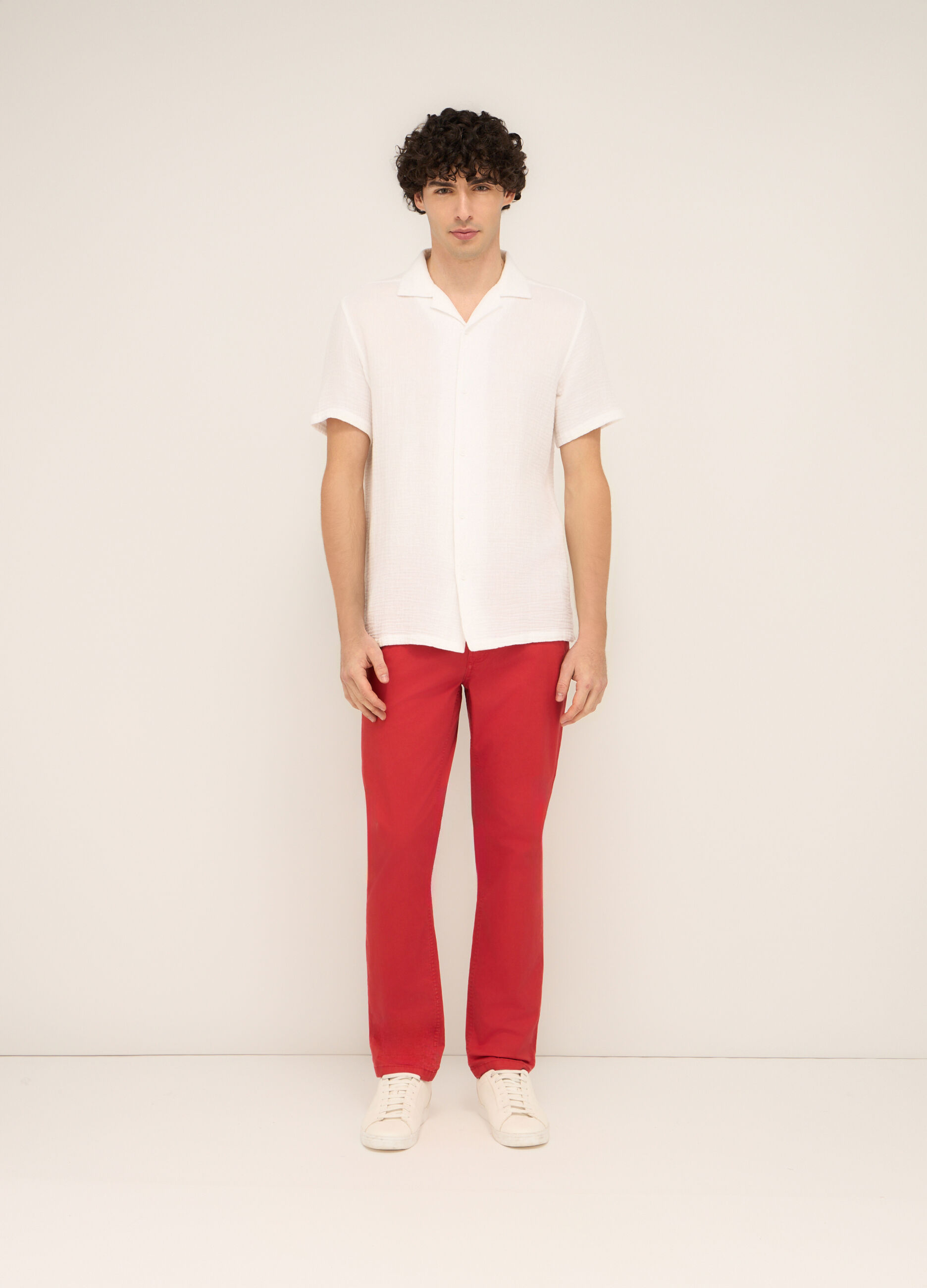 Jeans in cotone stretch uomo