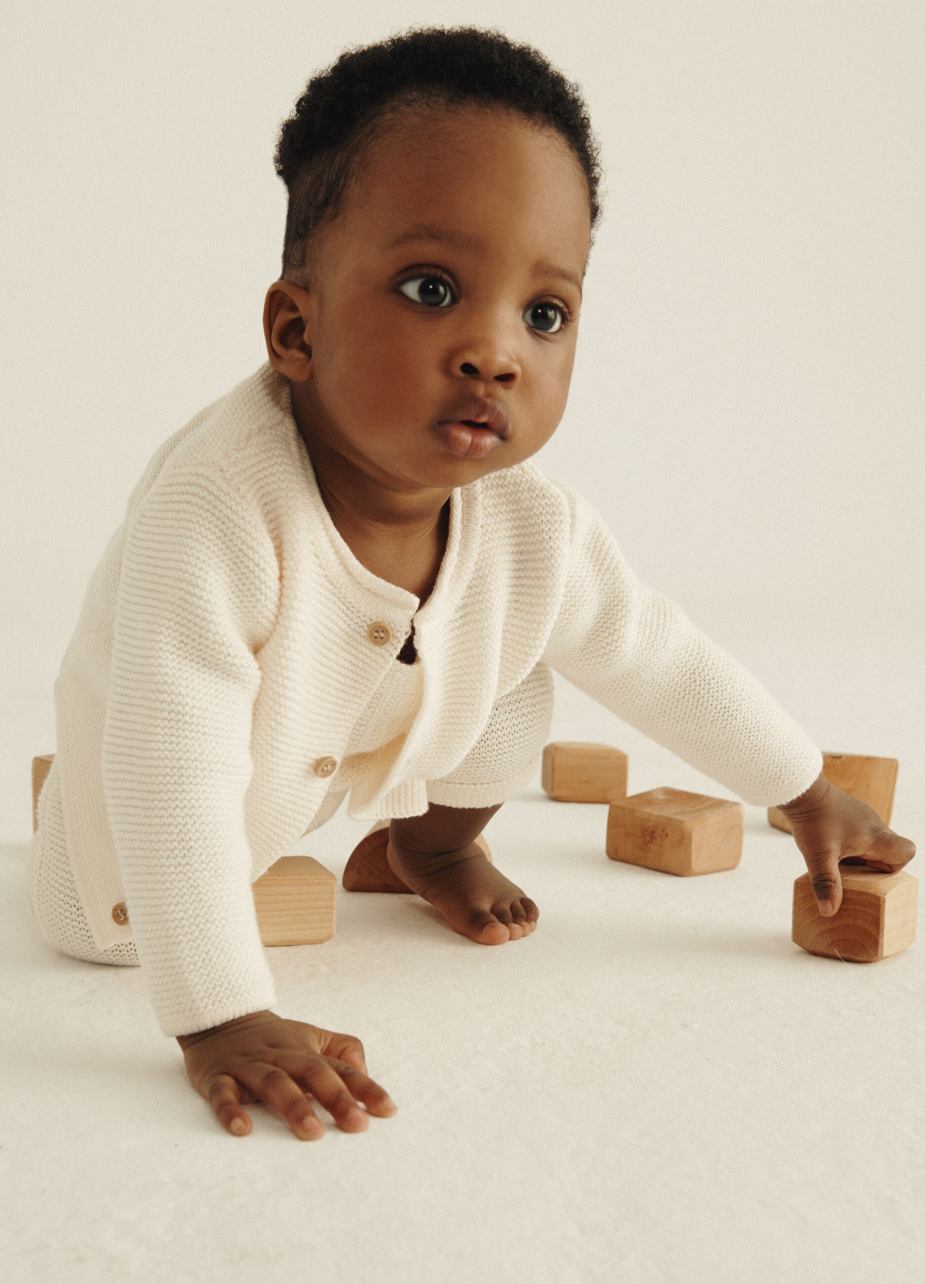 Cardigan in puro cotone IANA neonato