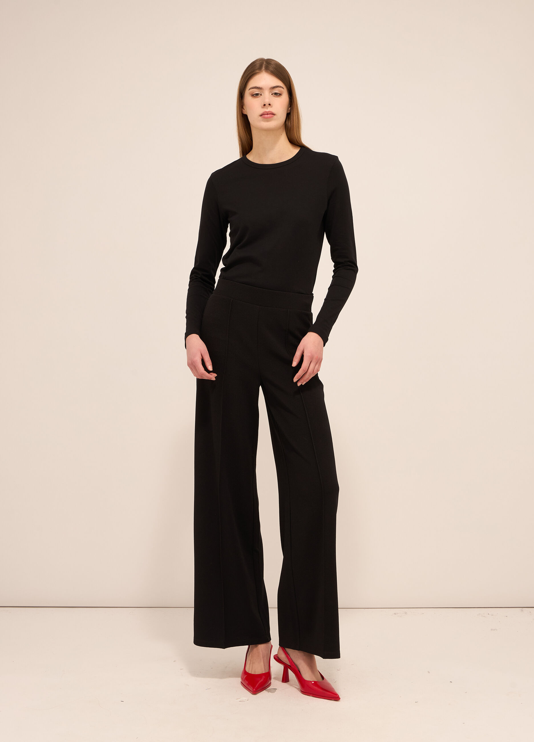 Leggings wide leg donna
