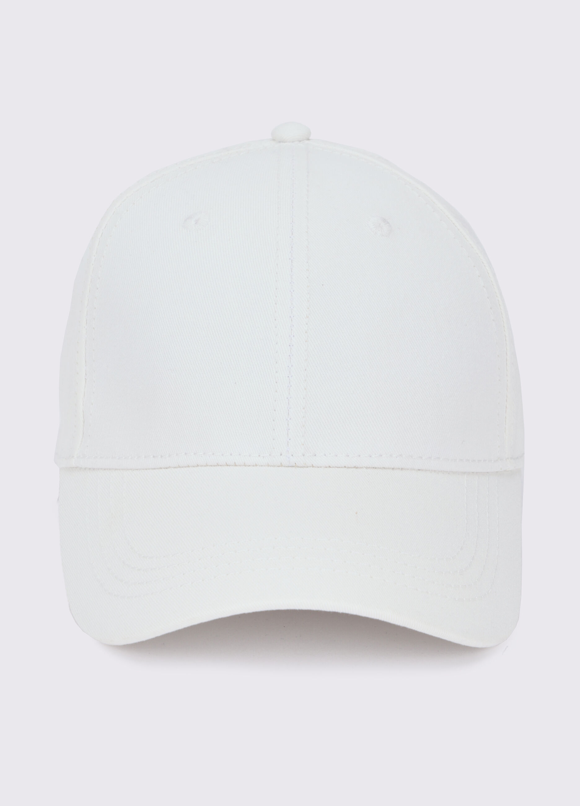 Cappello baseball in twill di cotone uomo