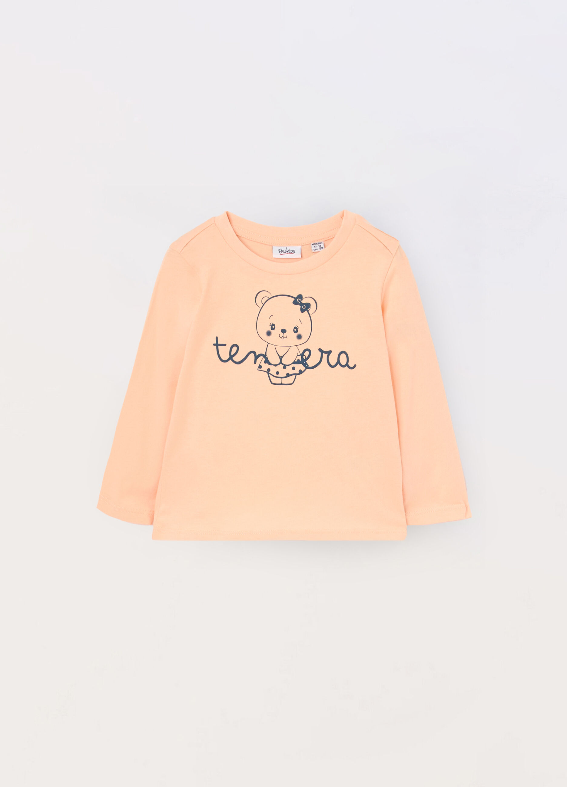 T-shirt in jersey di puro cotone neonata