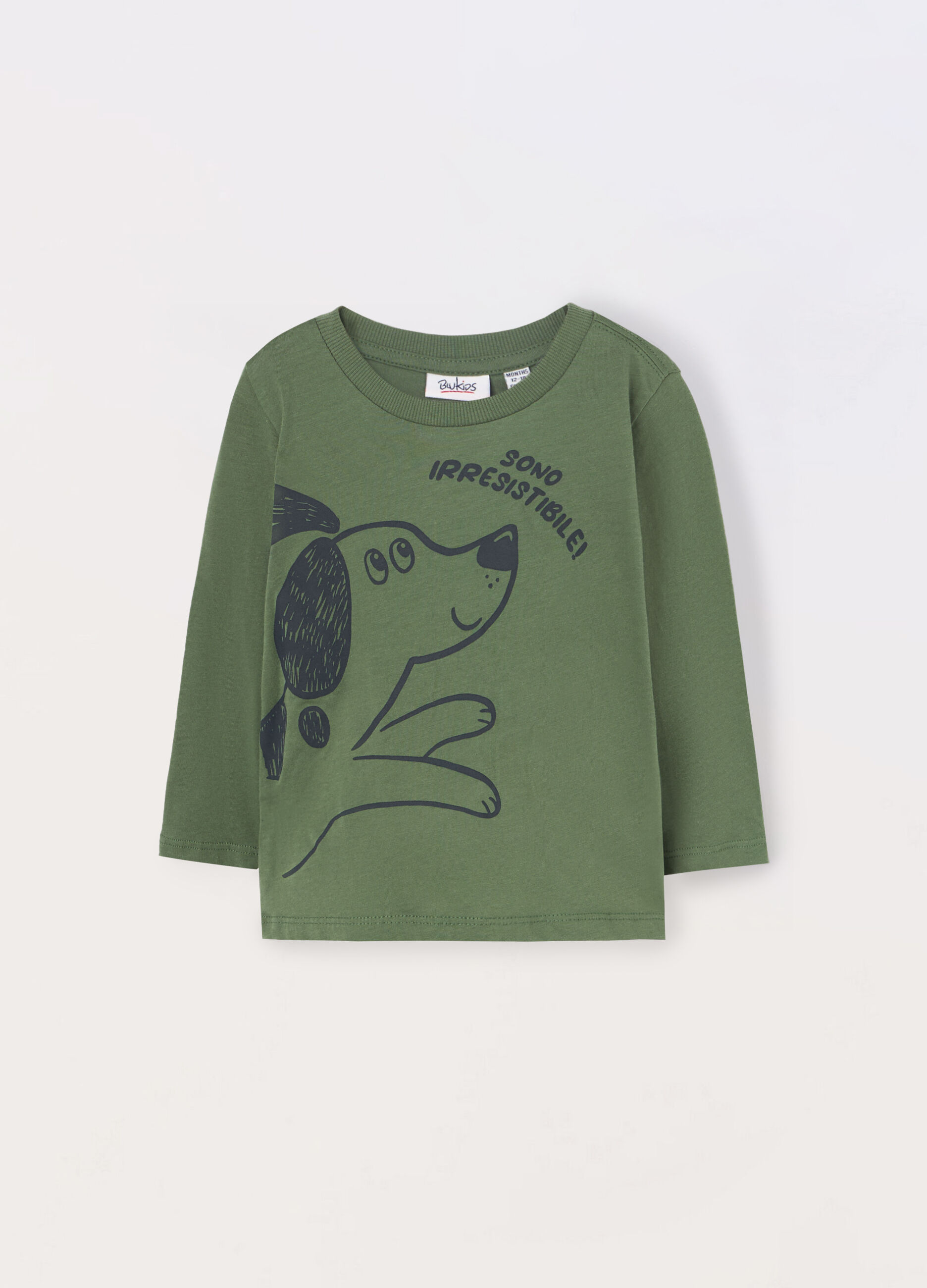 T-shirt in jersey di puro cotone neonato
