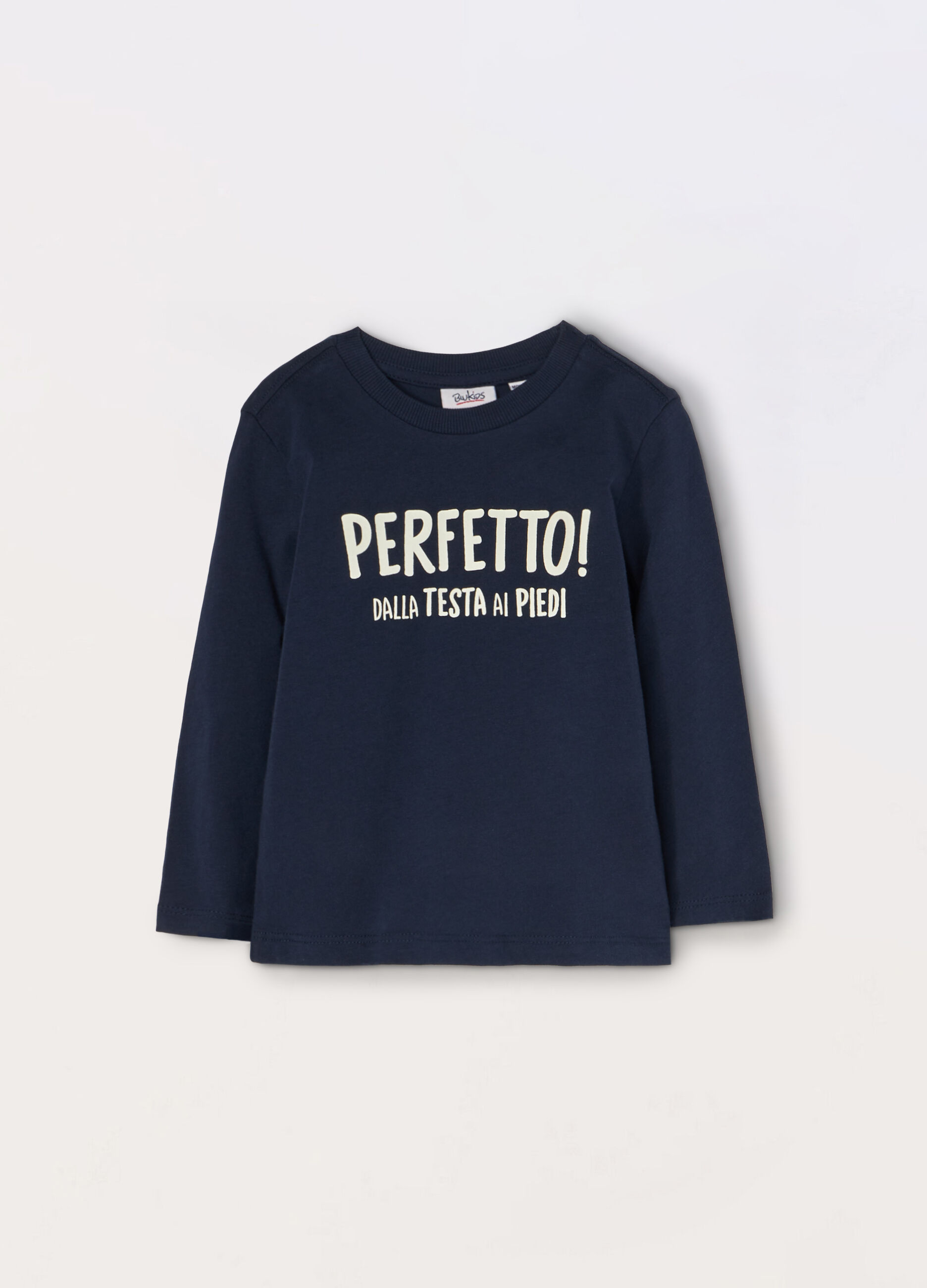 T-shirt in jersey di puro cotone neonato