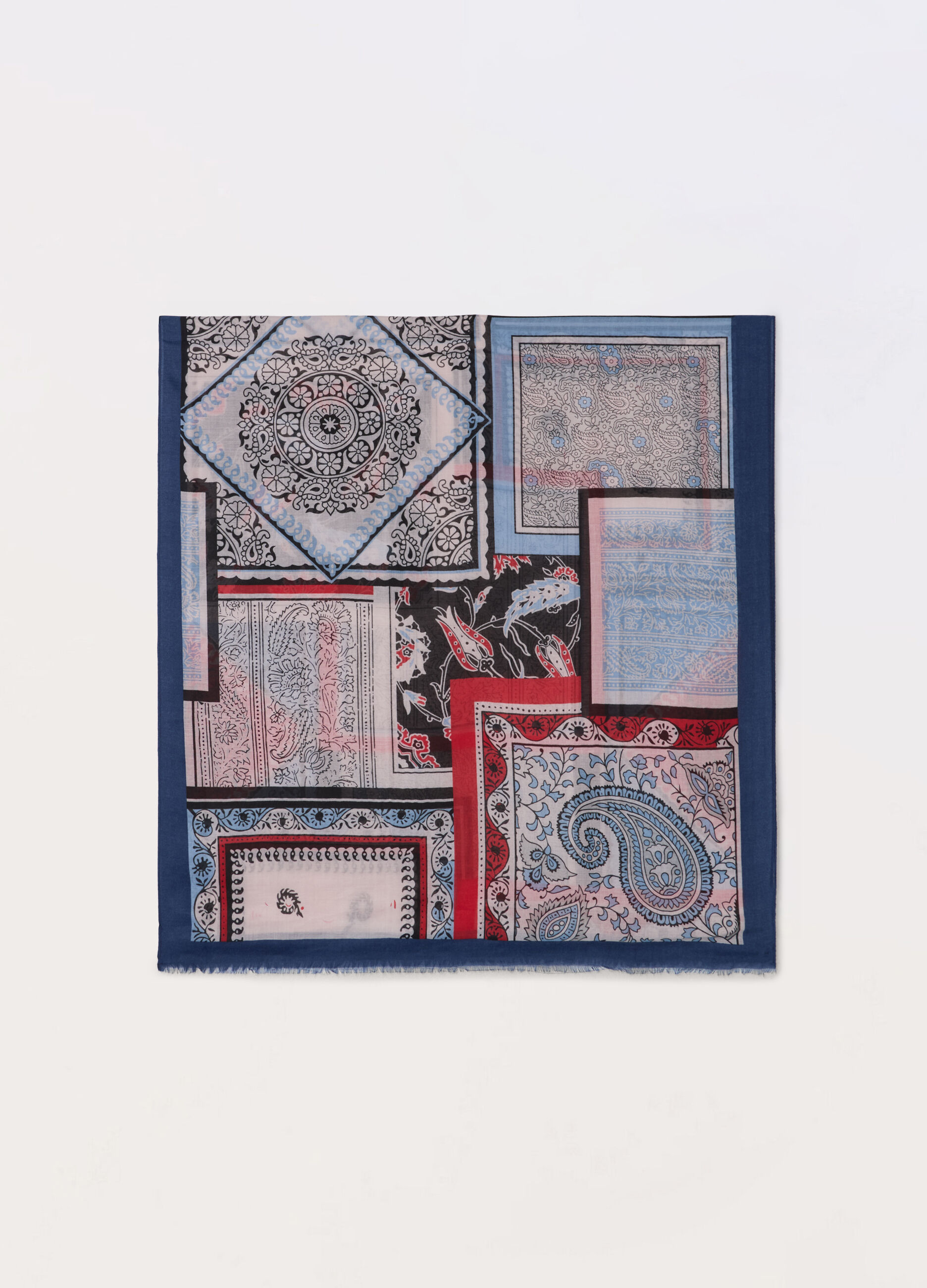 Sciarpa con stampa donna