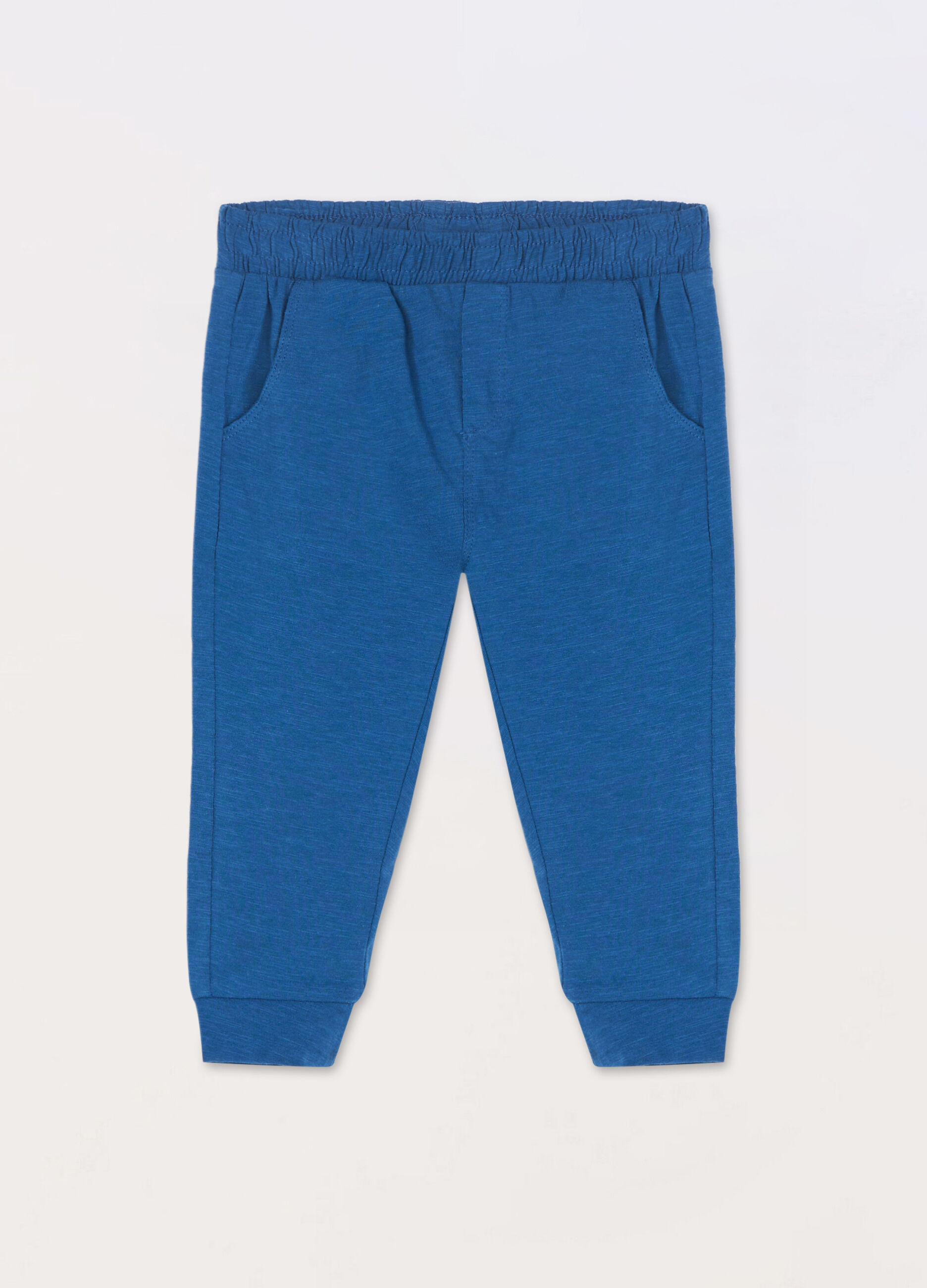 Jogger in jersey di puro cotone neonato