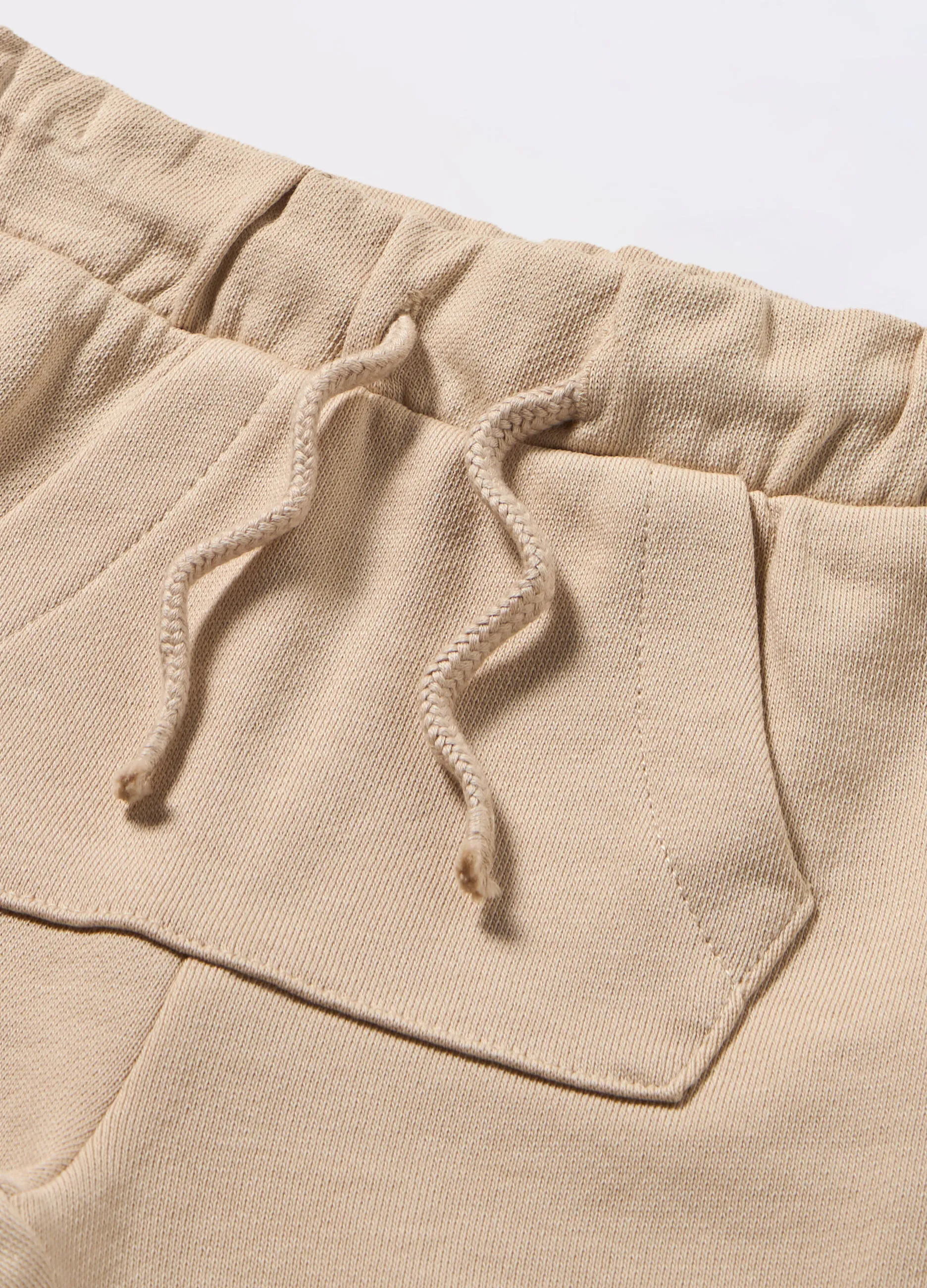 Jogger in french terry di puro cotone neonato 3 Jogger in french terry di puro cotone neonato