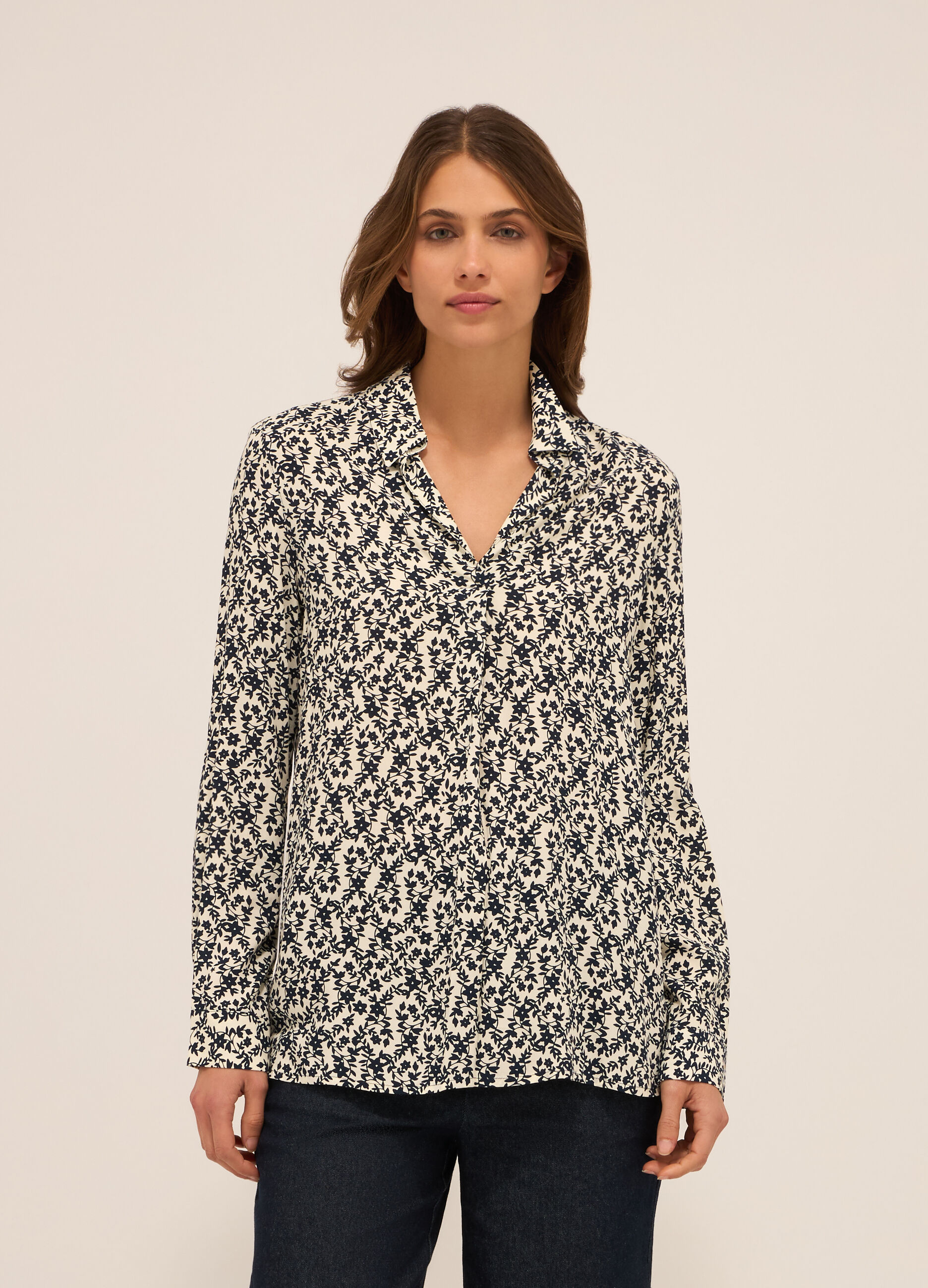 Camicia in pura viscosa donna