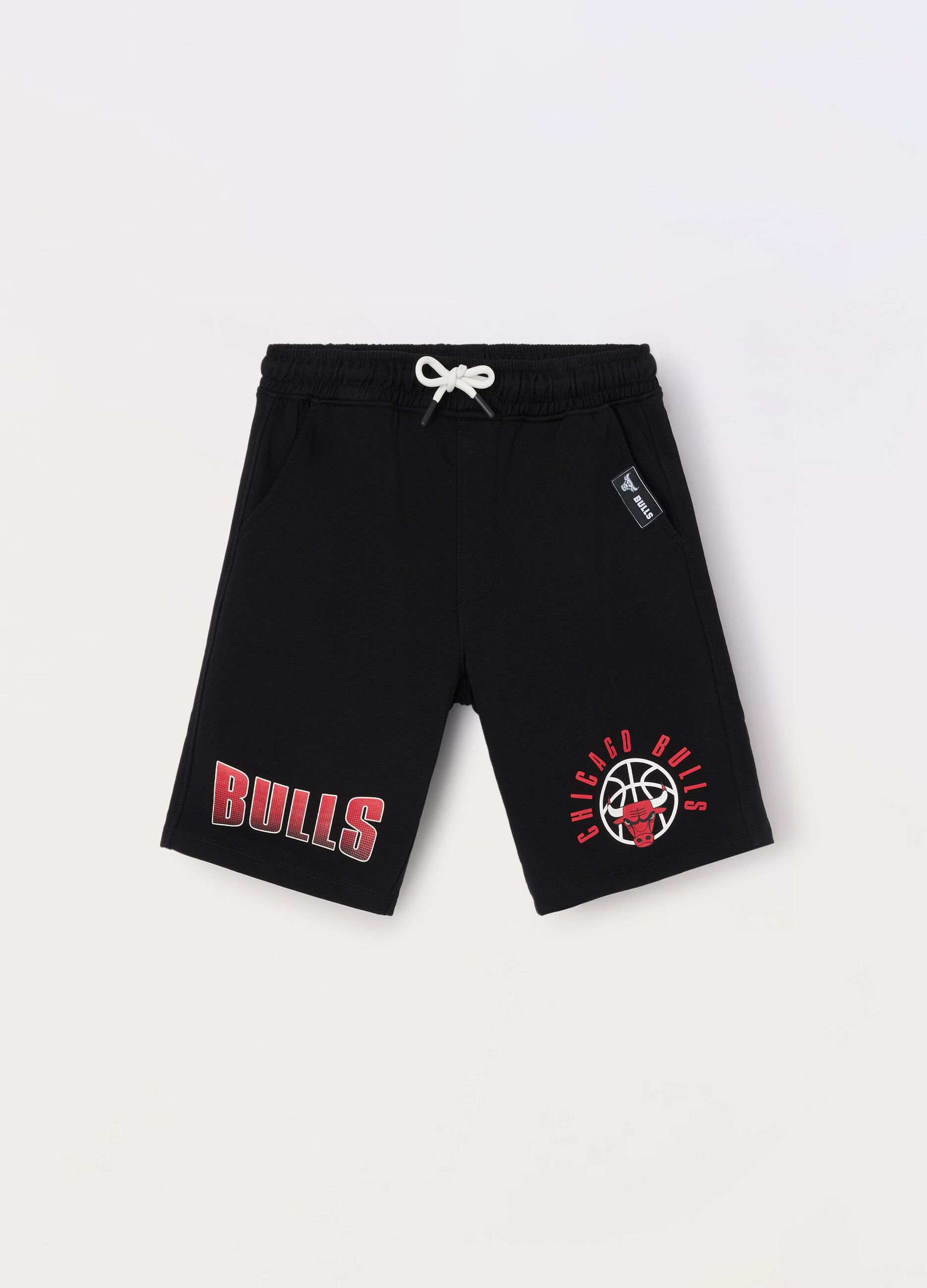 Shorts in french terry di puro cotone ragazzo