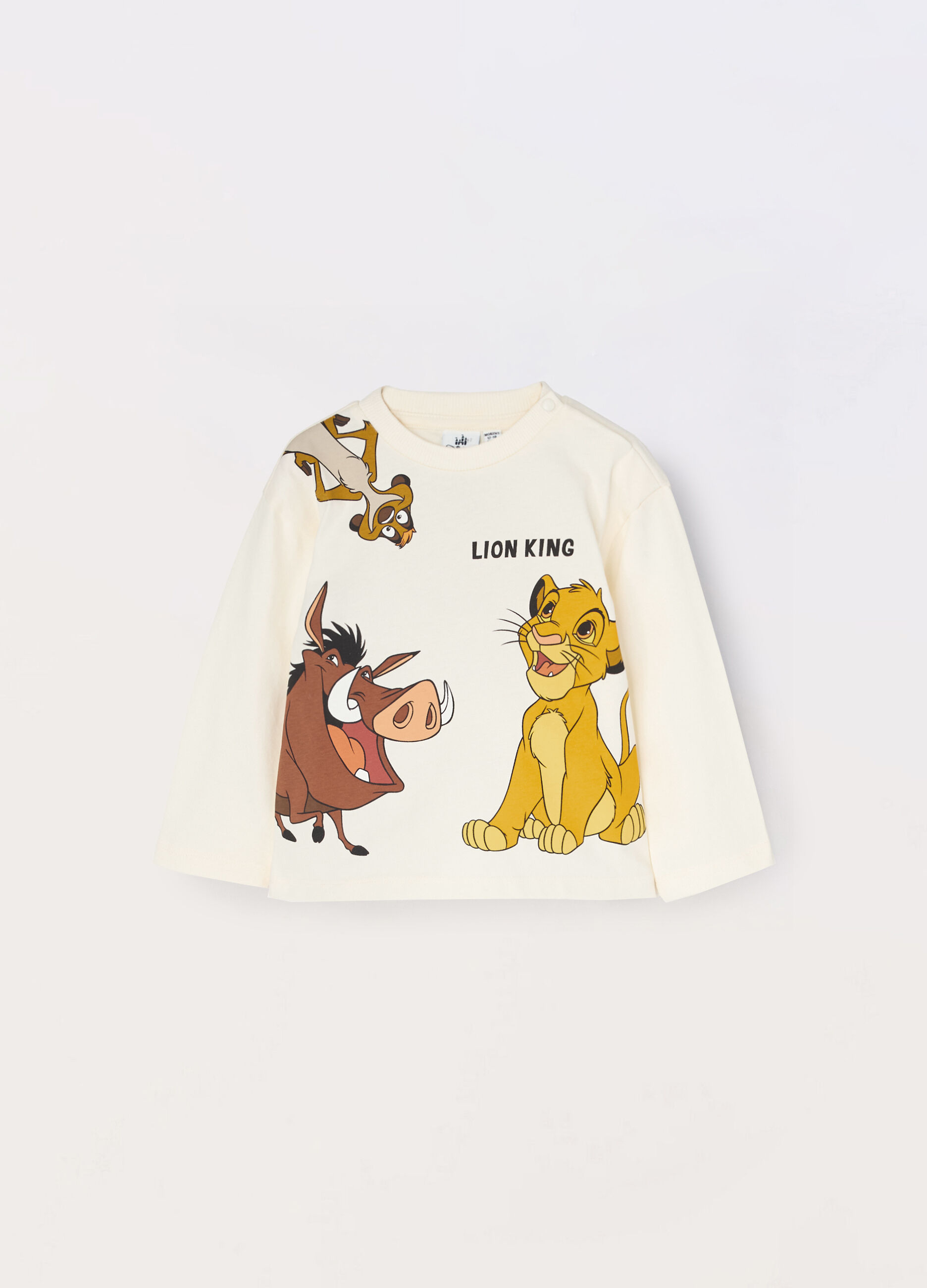 T-shirt in jersey di puro cotone neonato