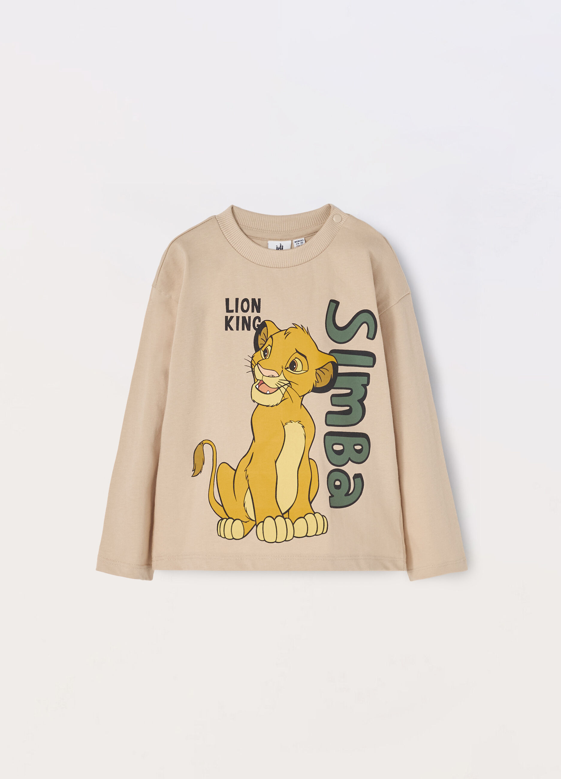 T-shirt in jersey di puro cotone neonato