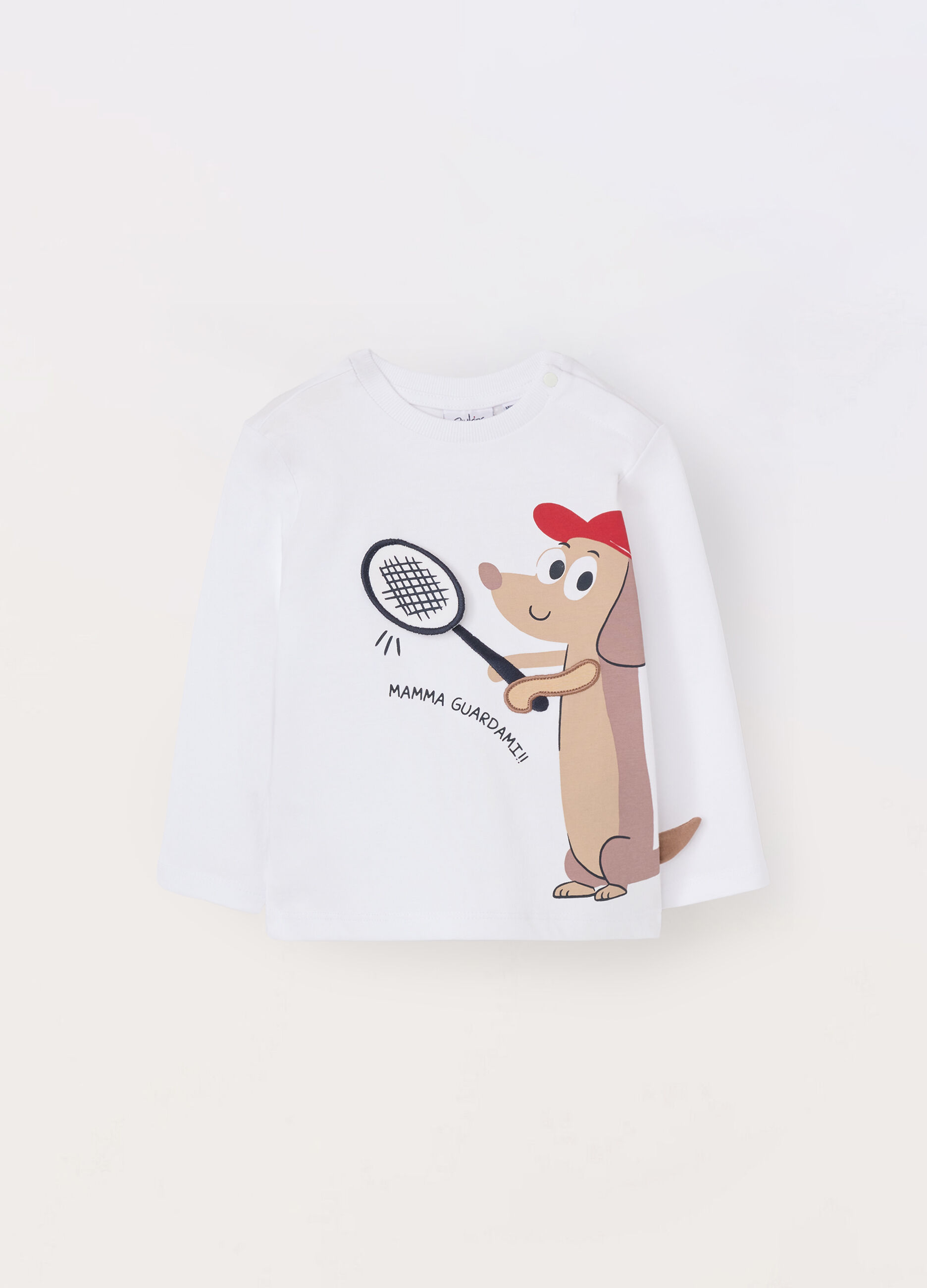 T-shirt in puro cotone neonato