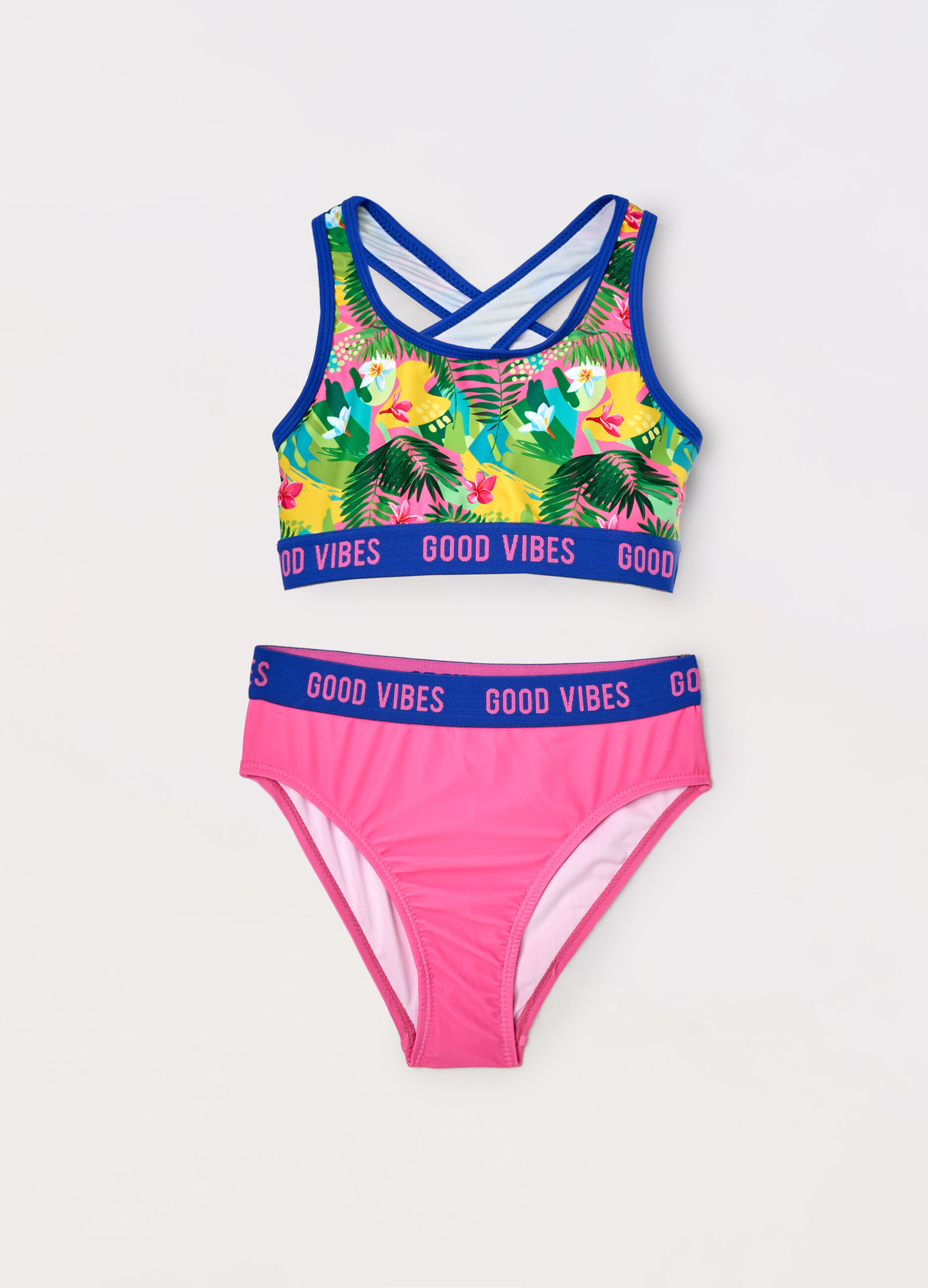 Bikini con stampa ragazza
