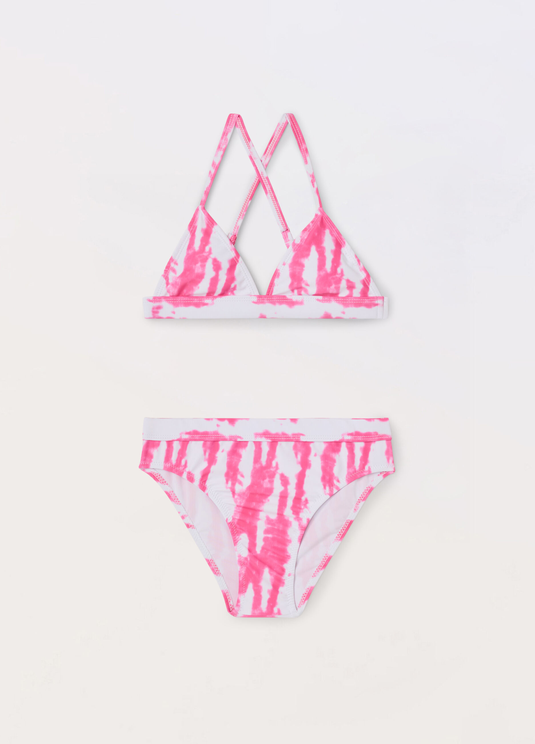 Bikini costume con stampa ragazza