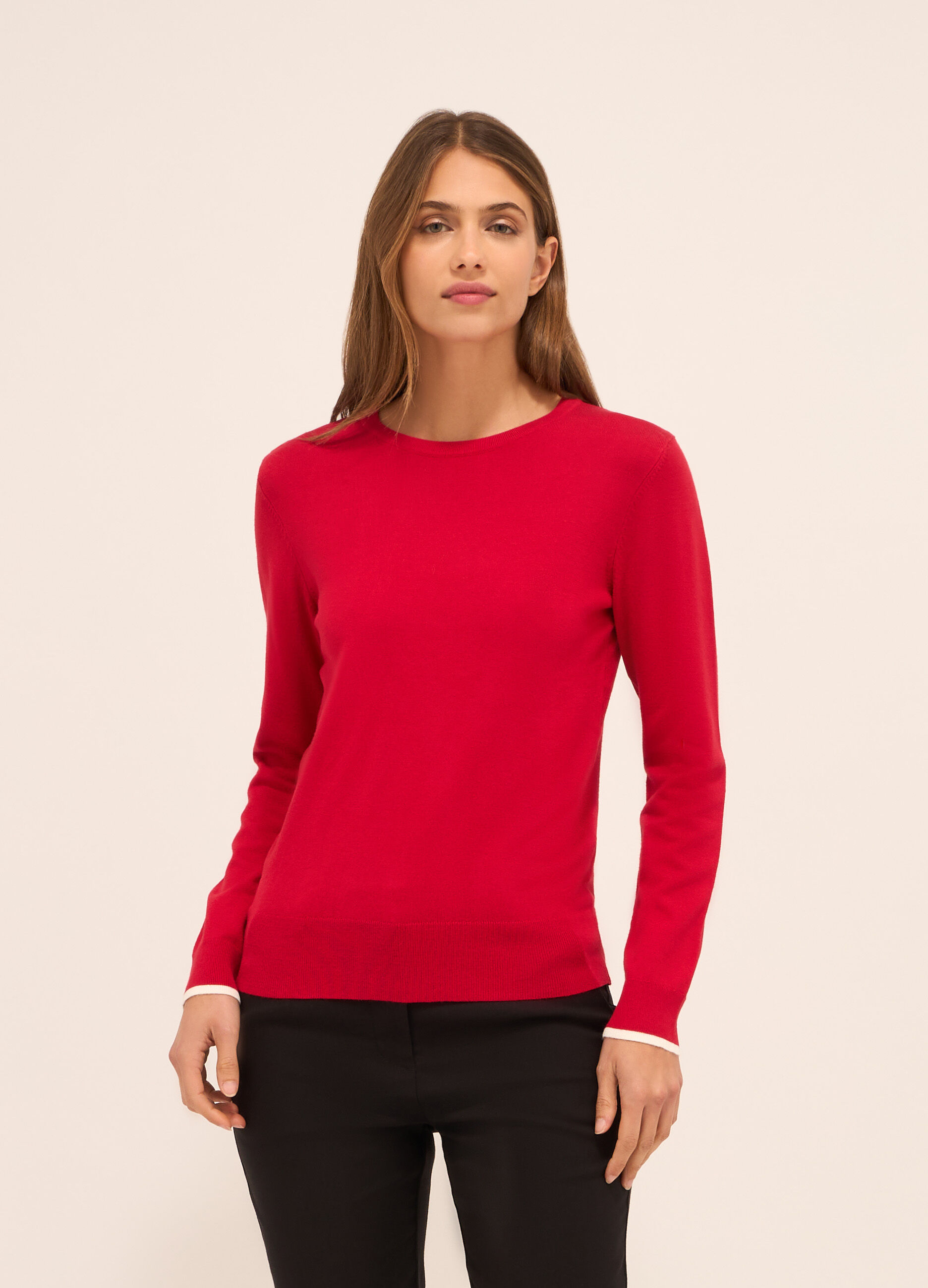 Tricot in misto viscosa donna