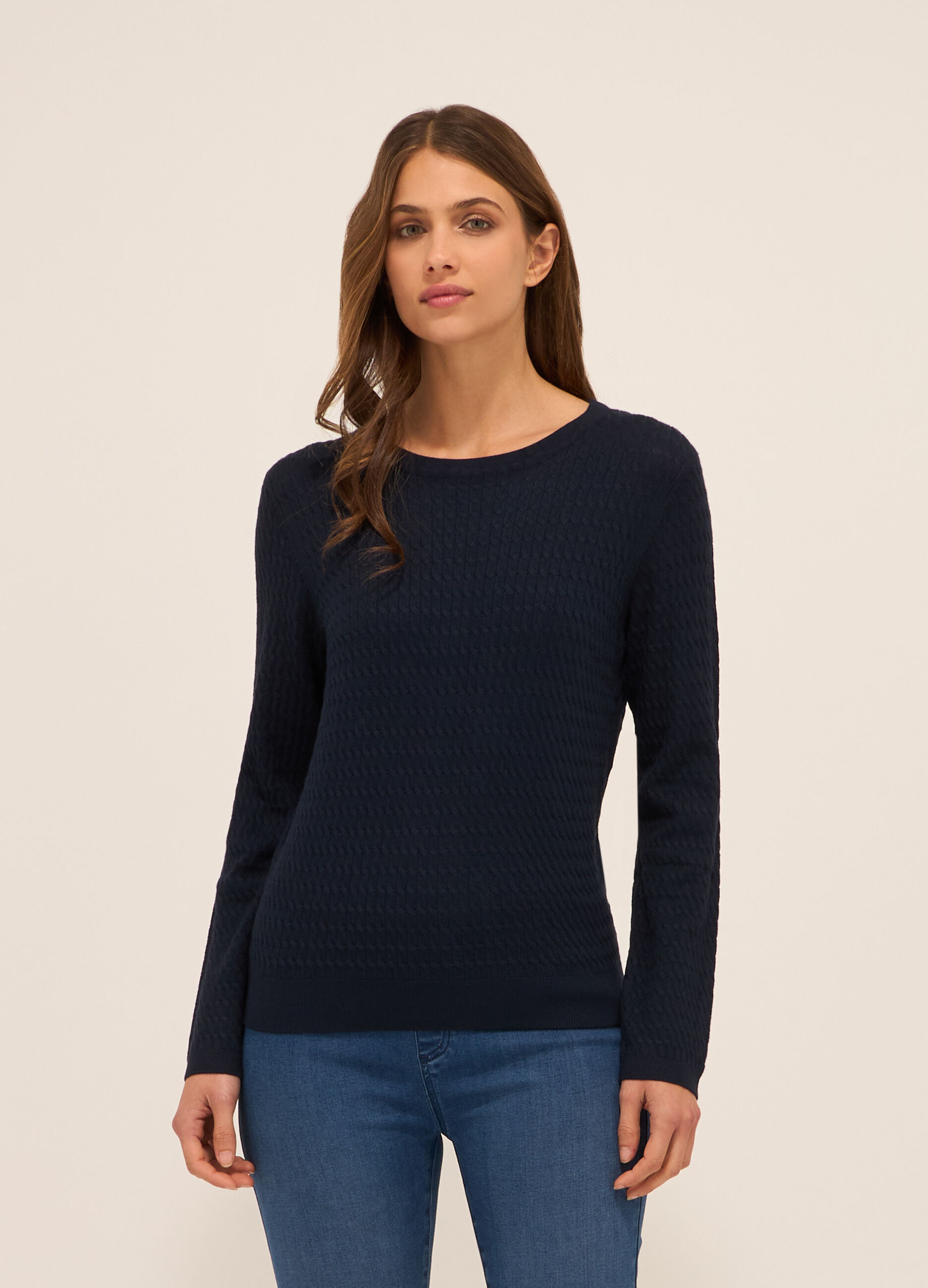 Tricot misto viscosa donna