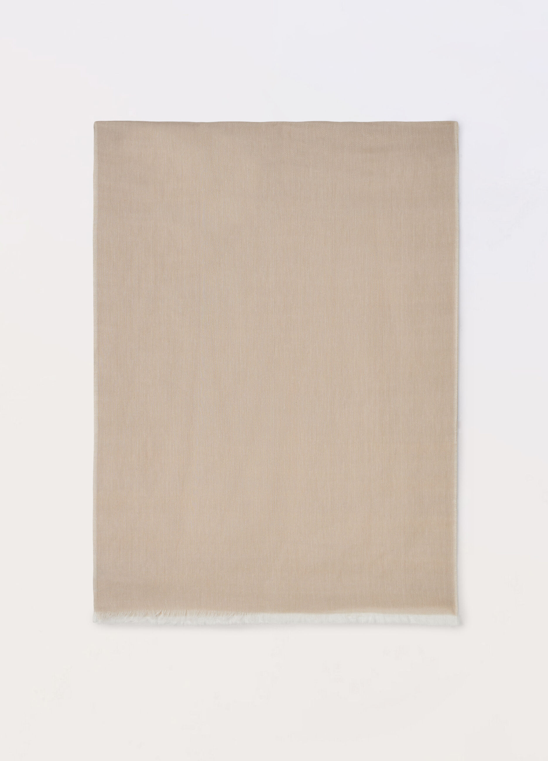 Sciarpa in misto cotone chevron uomo