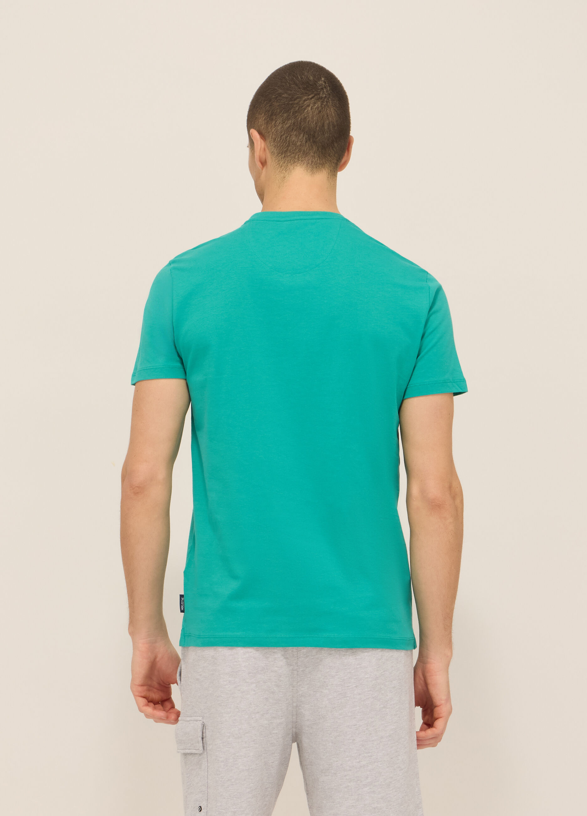 T-shirt girocollo in jersey di cotone uomo 3 T-shirt girocollo in jersey di cotone uomo