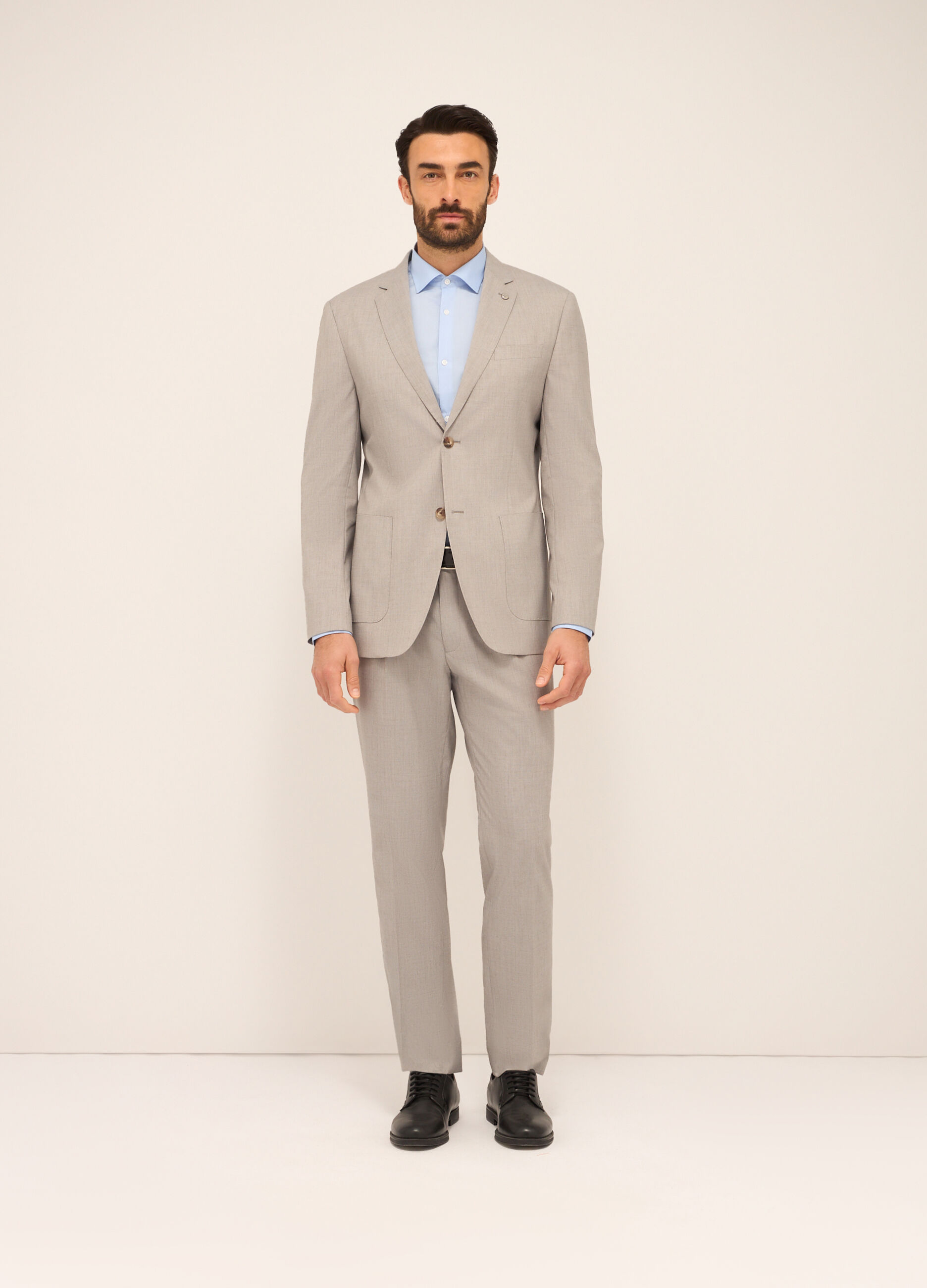 Blazer in tessuto stretch uomo