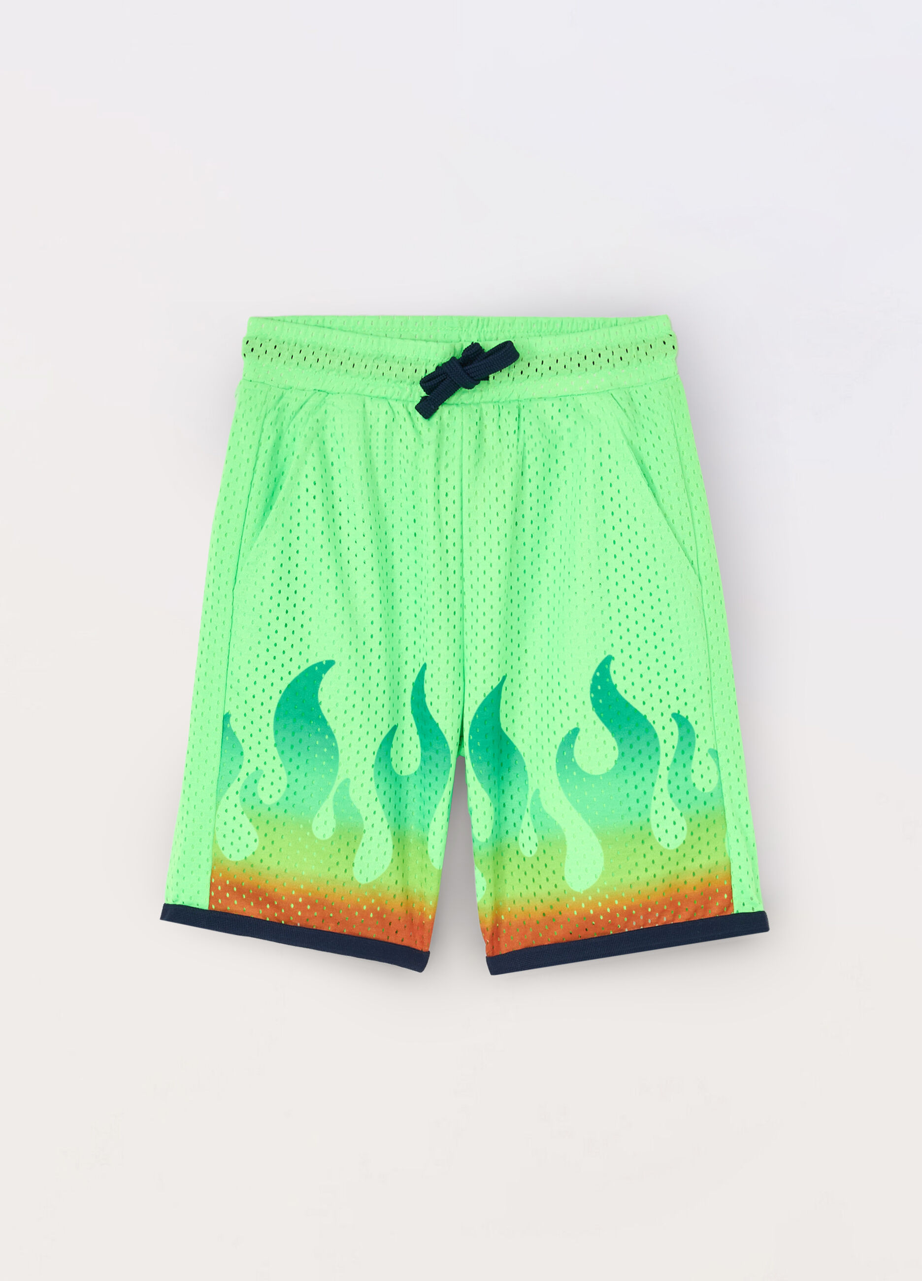 Shorts in tessuto mesh bambino