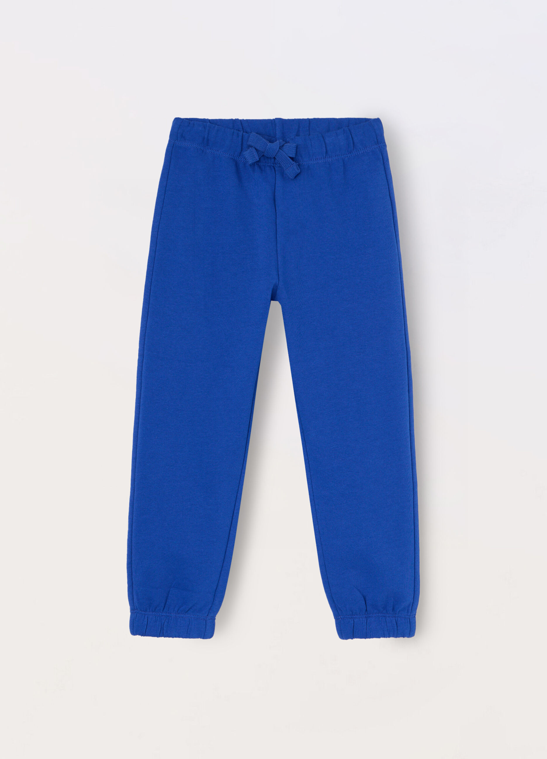 Joggers in french terry di puro cotone bambino