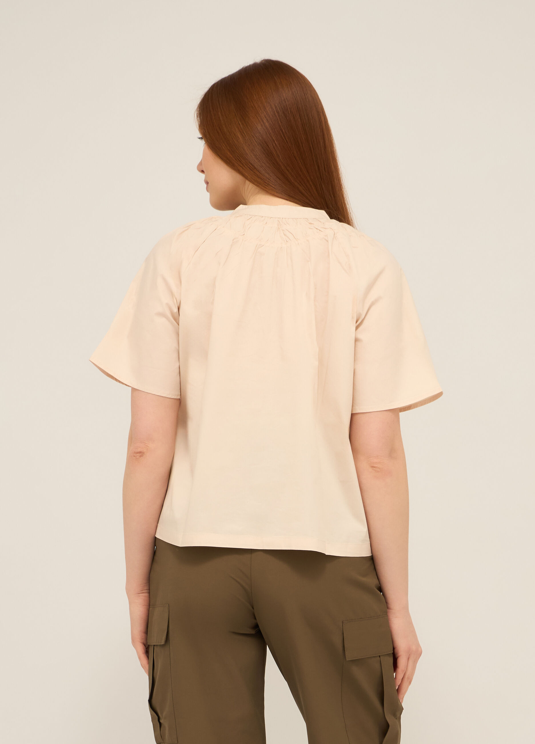 Blusa in misto cotone donna 3 Blusa in misto cotone donna