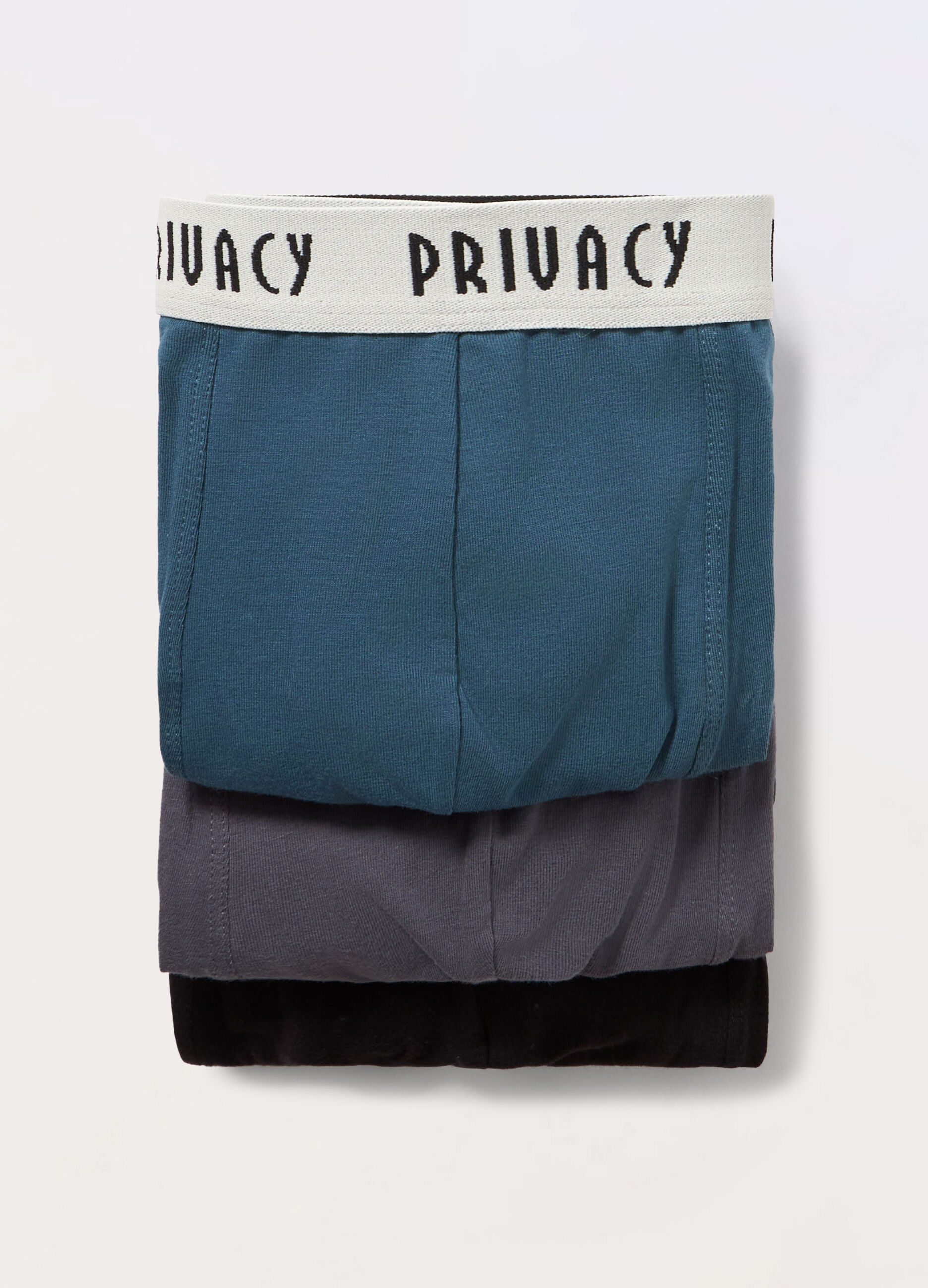 3 pack boxer in cotone stretch multicolor uomo