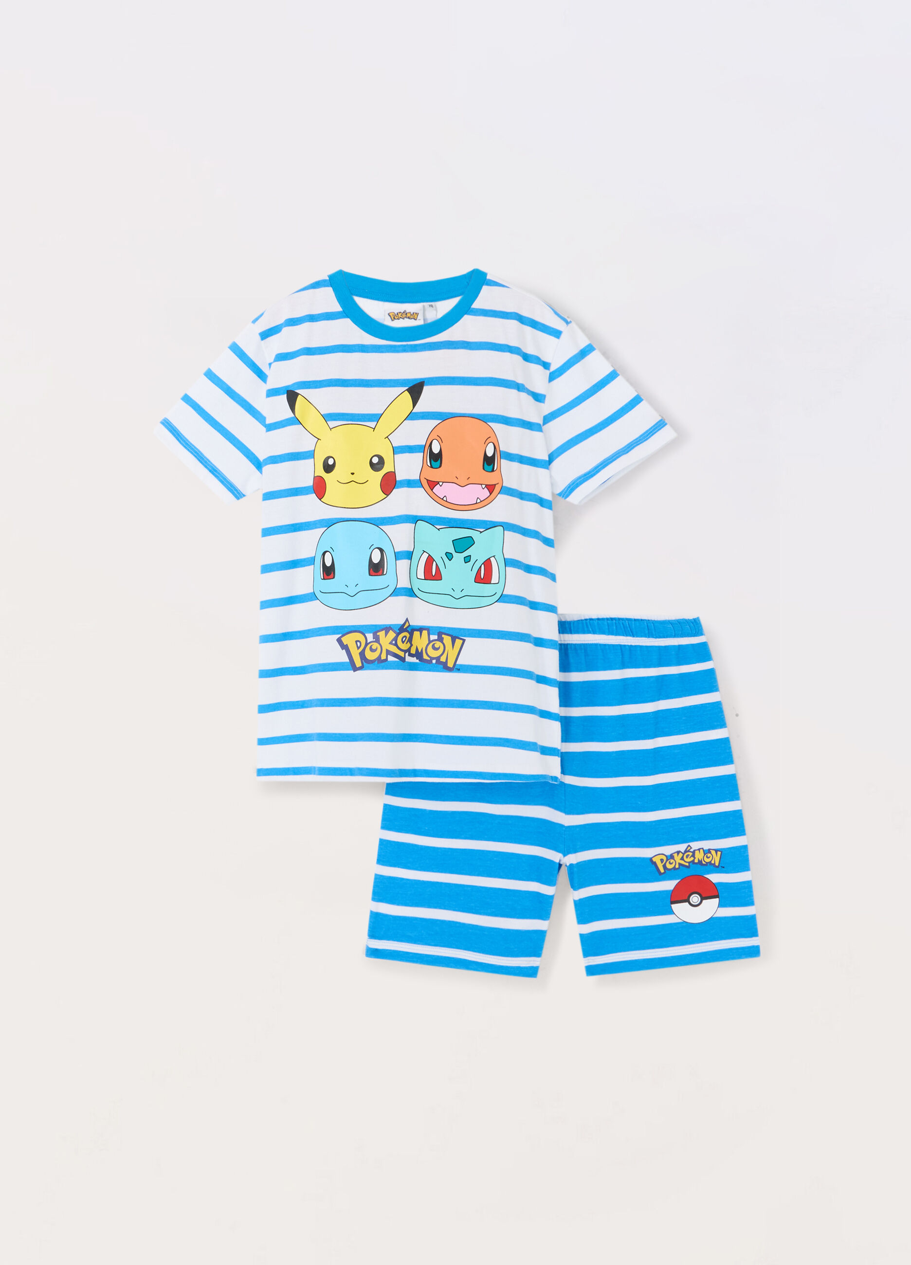 Set pigiama corto PokÃ©mon bambino