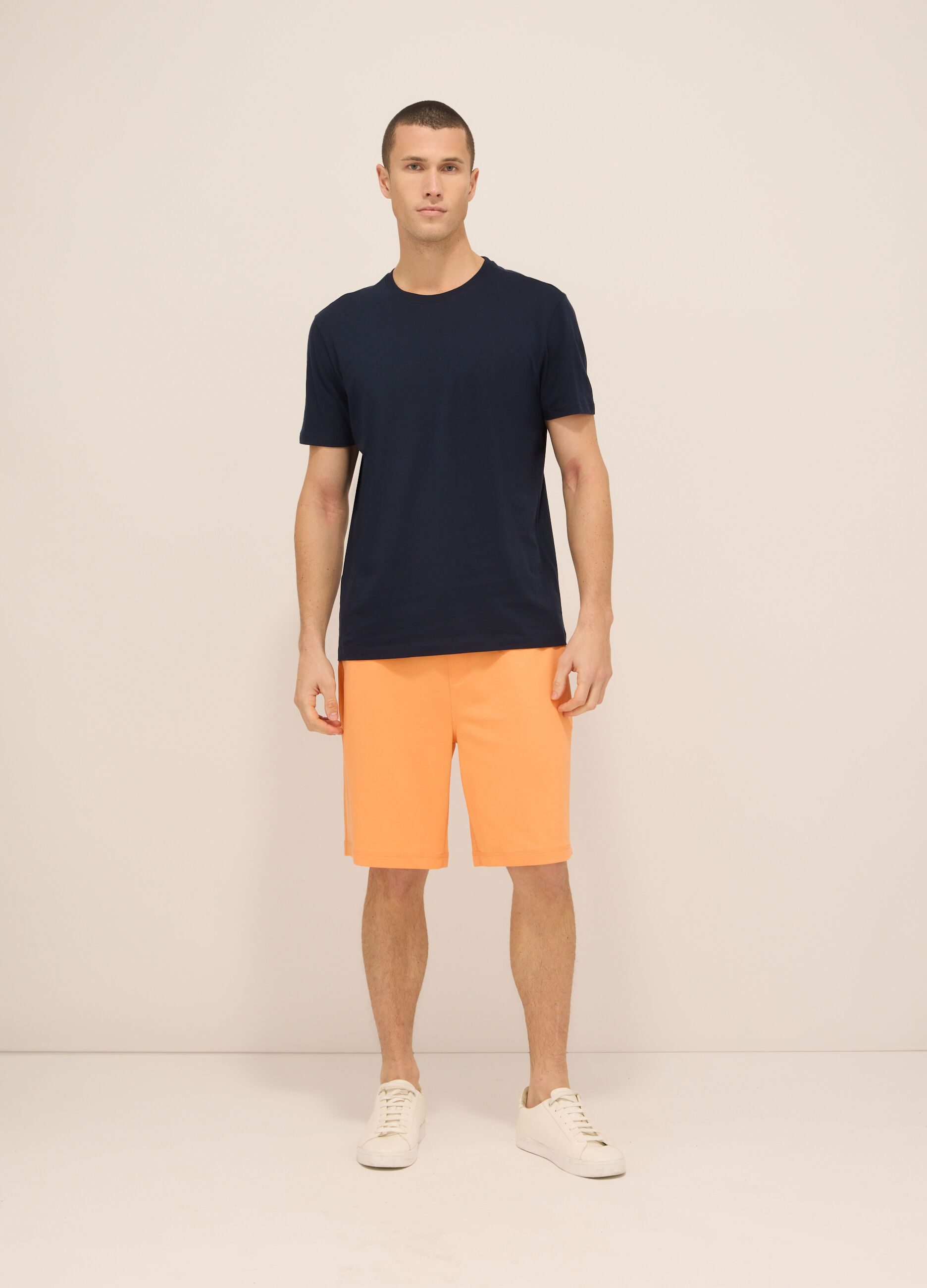 Short sportivi in felpa di cotone uomo