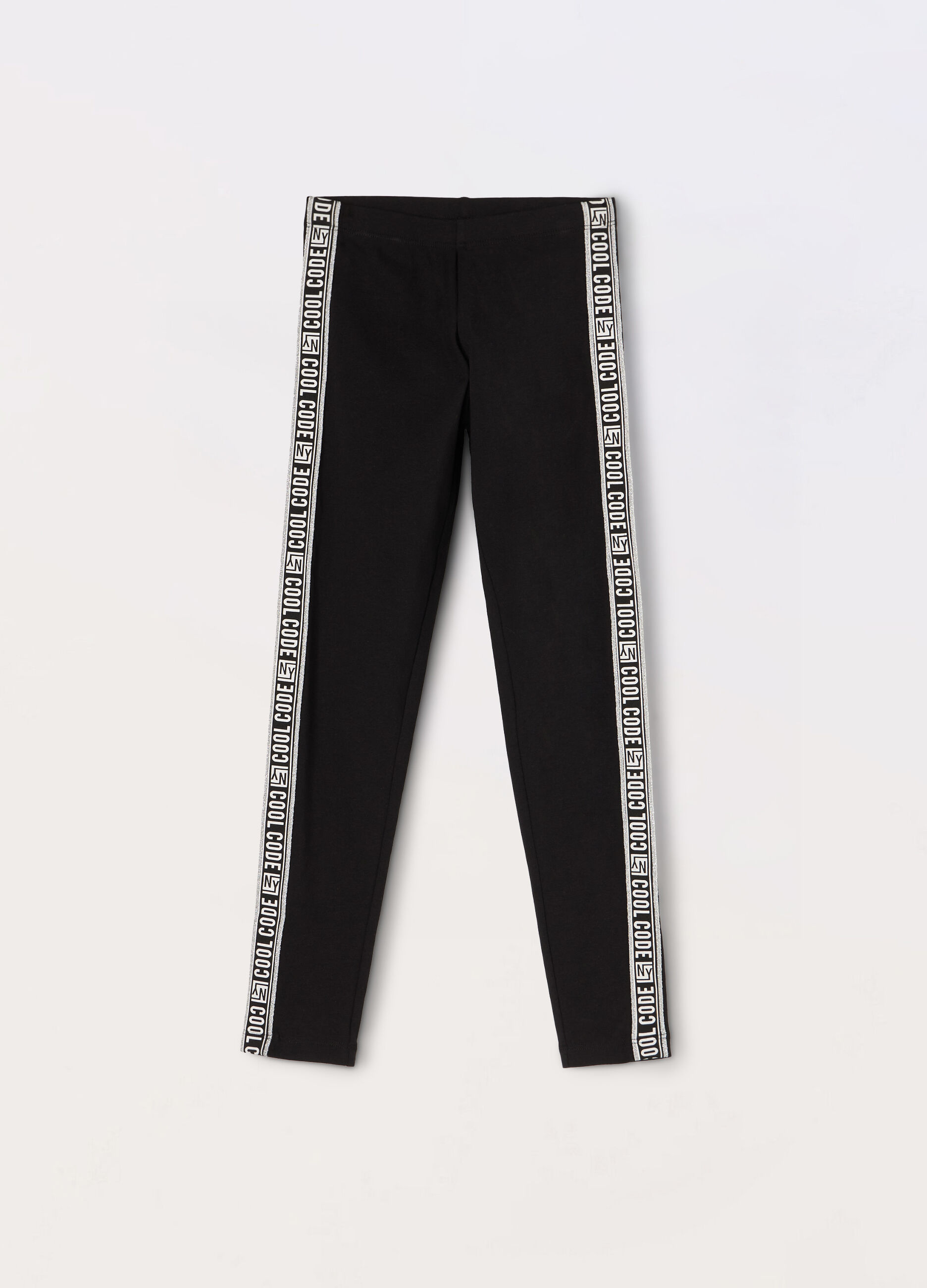 Leggings in jersey stretch ragazza