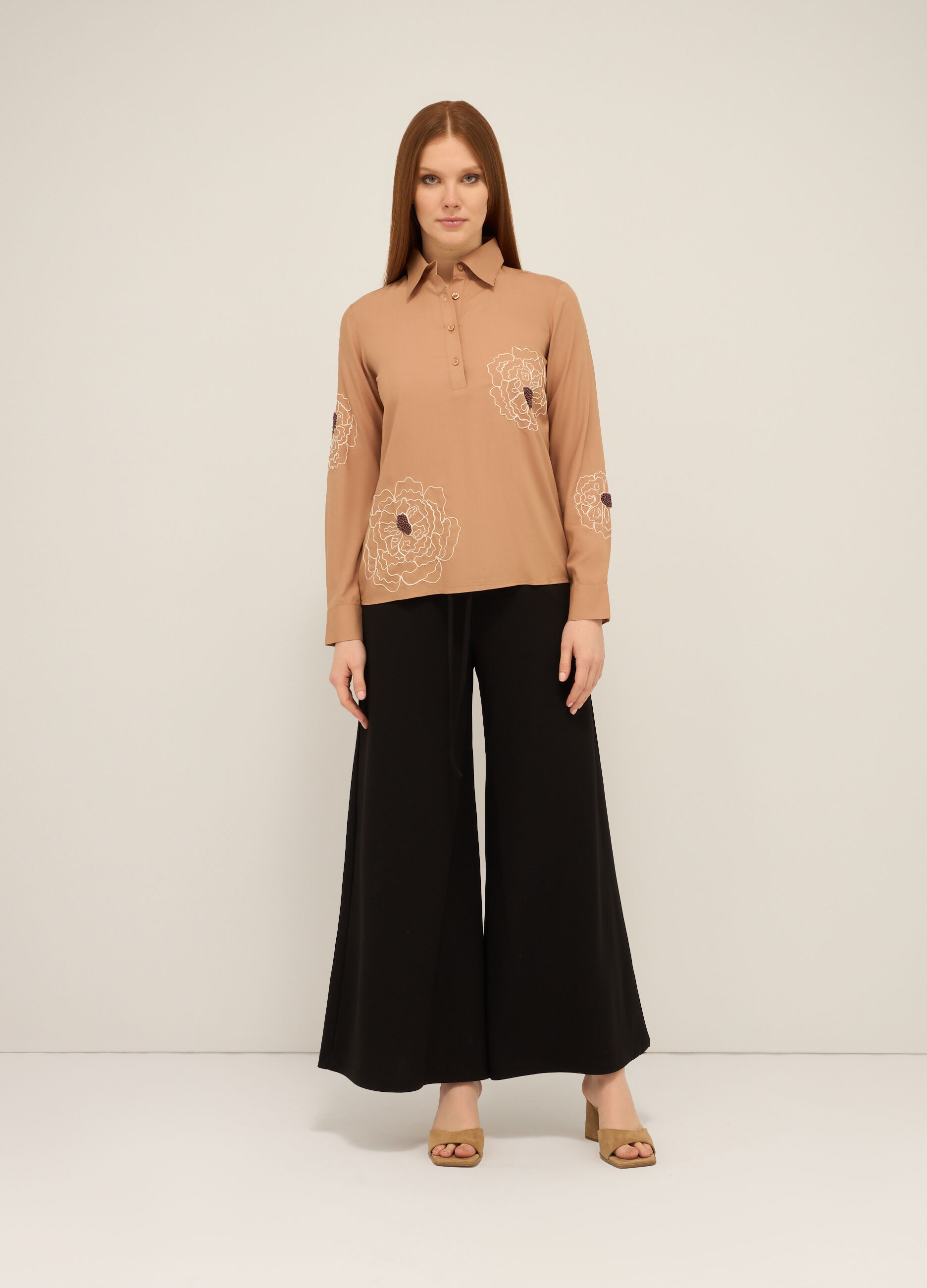 Pantaloni palazzo donna
