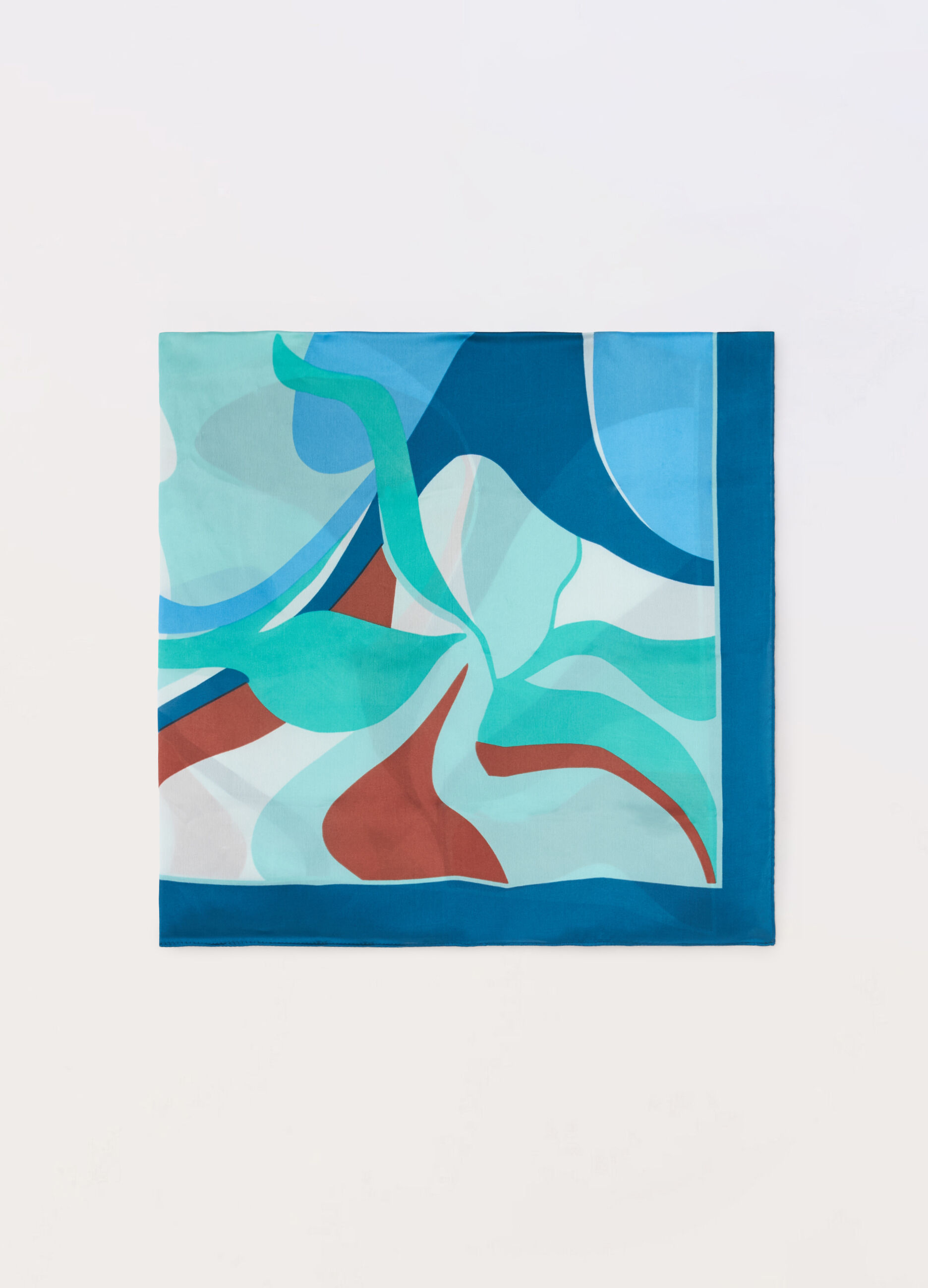 Foulard con stampa donna