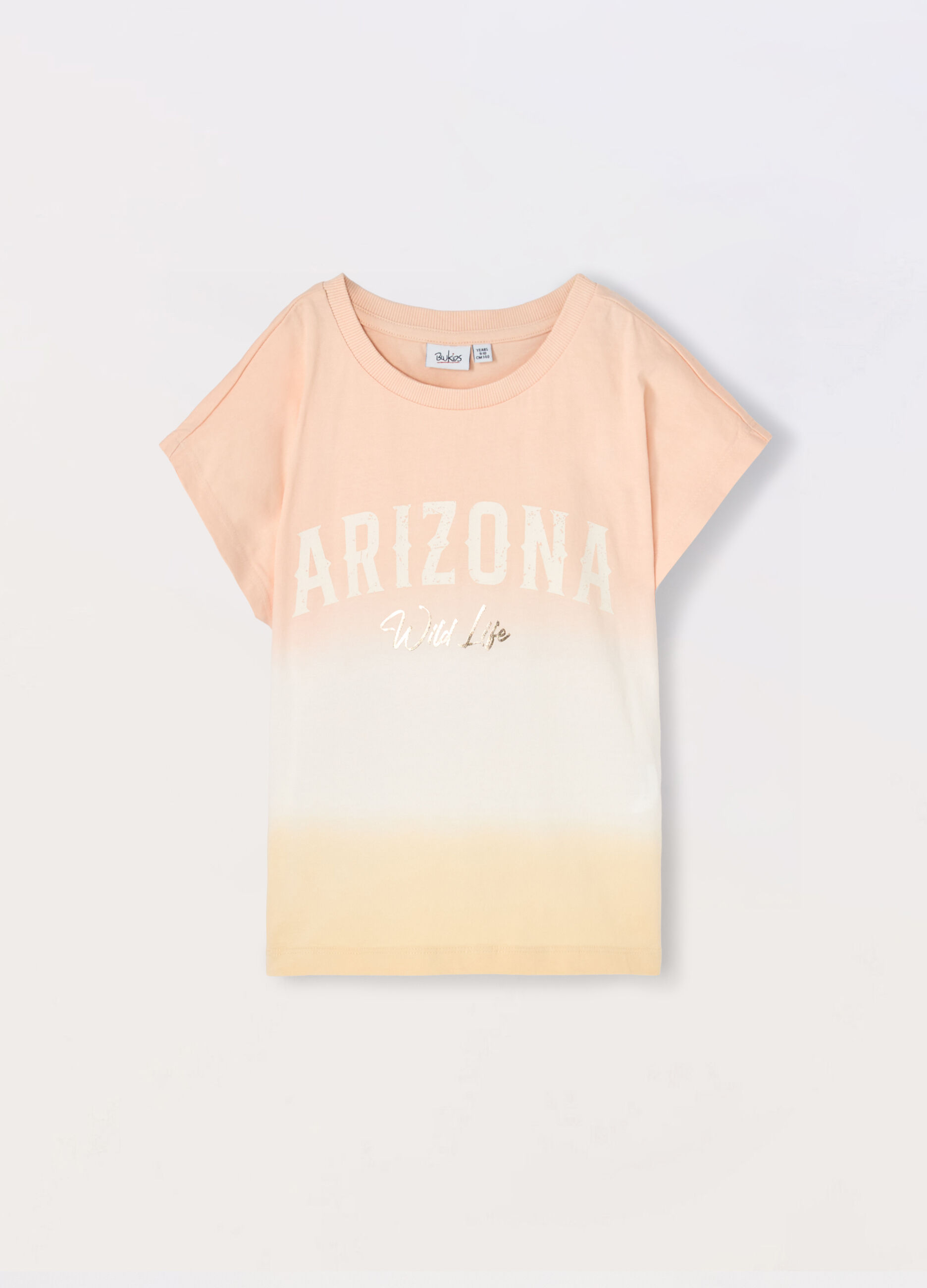 T-shirt in jersey di puro cotone ragazza
