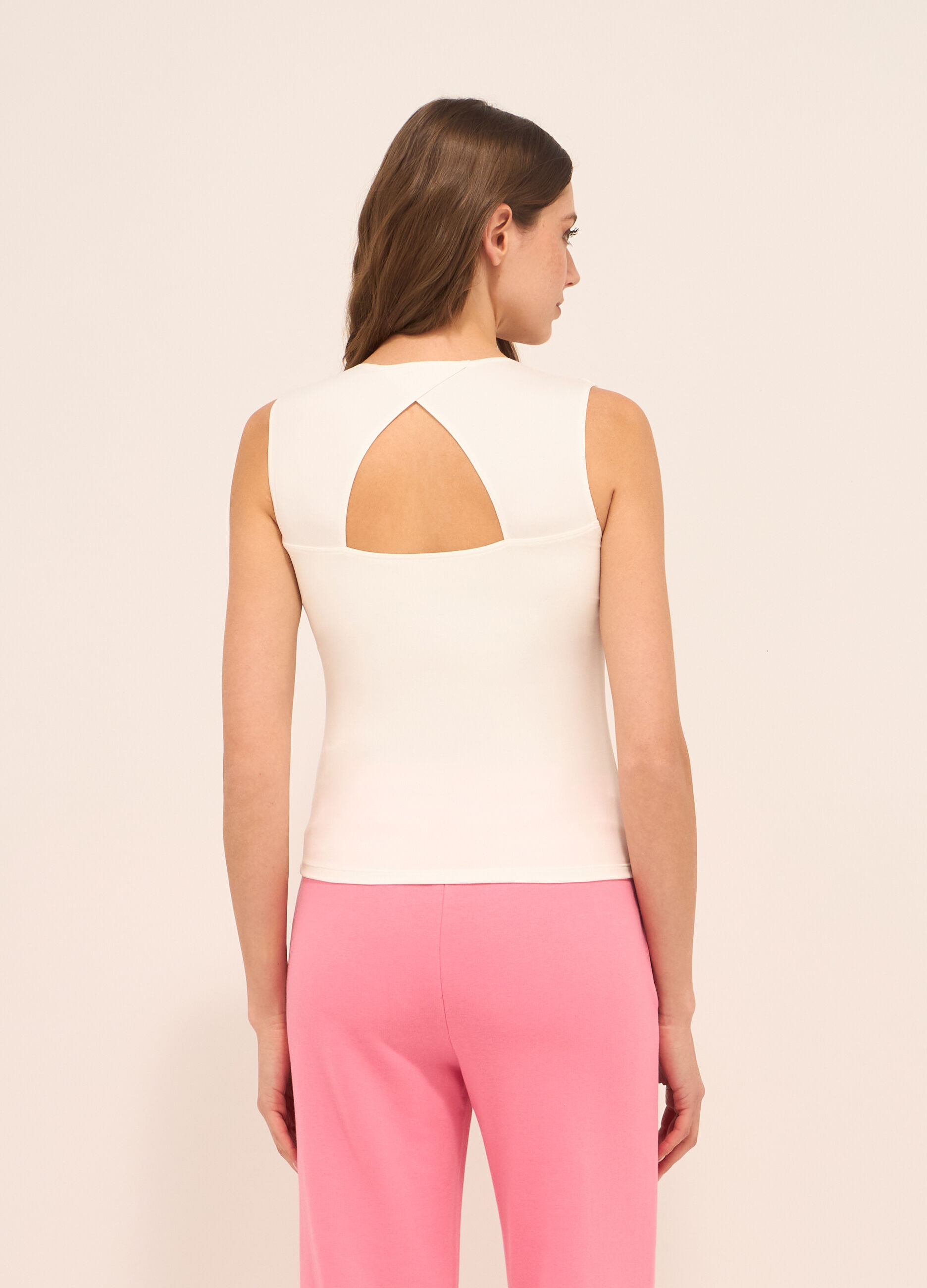 Top in tessuto stretch donna 3 Top in tessuto stretch donna