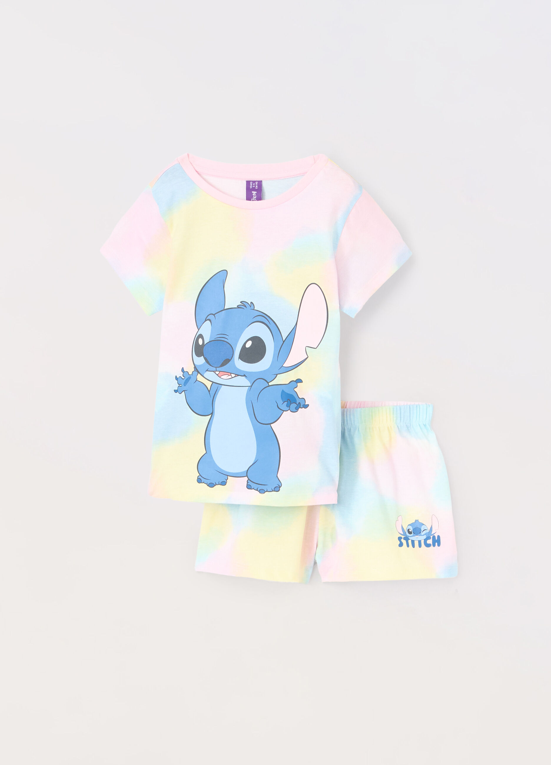 Set pigiama in jersey di puro cotone bambina