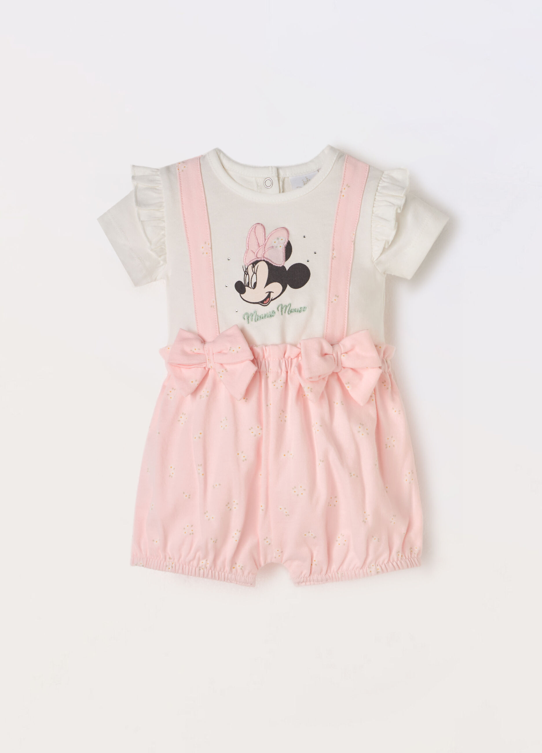 Tutina in jersey di puro cotone neonata