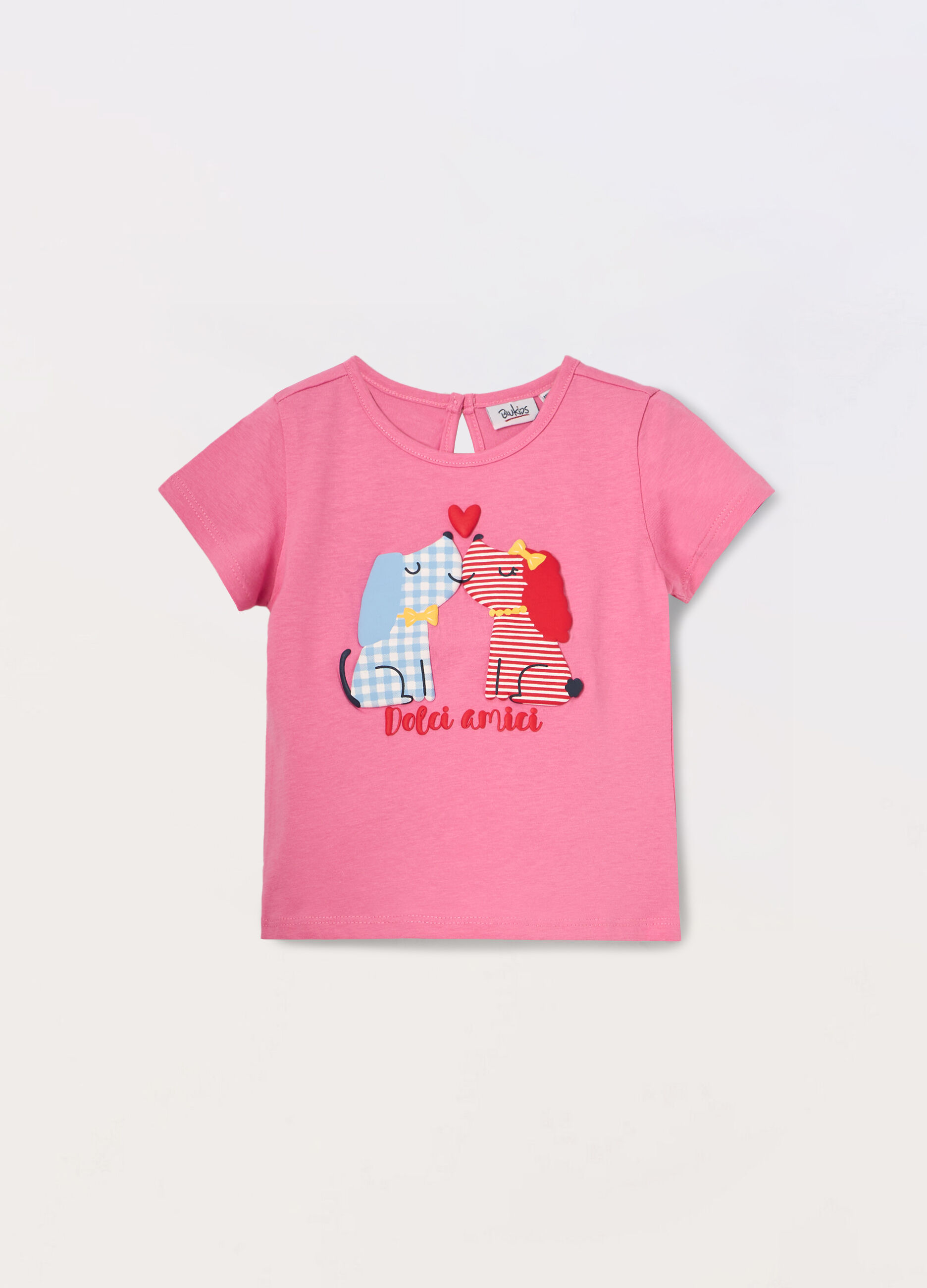 T-shirt in jersey di puro cotone neonata