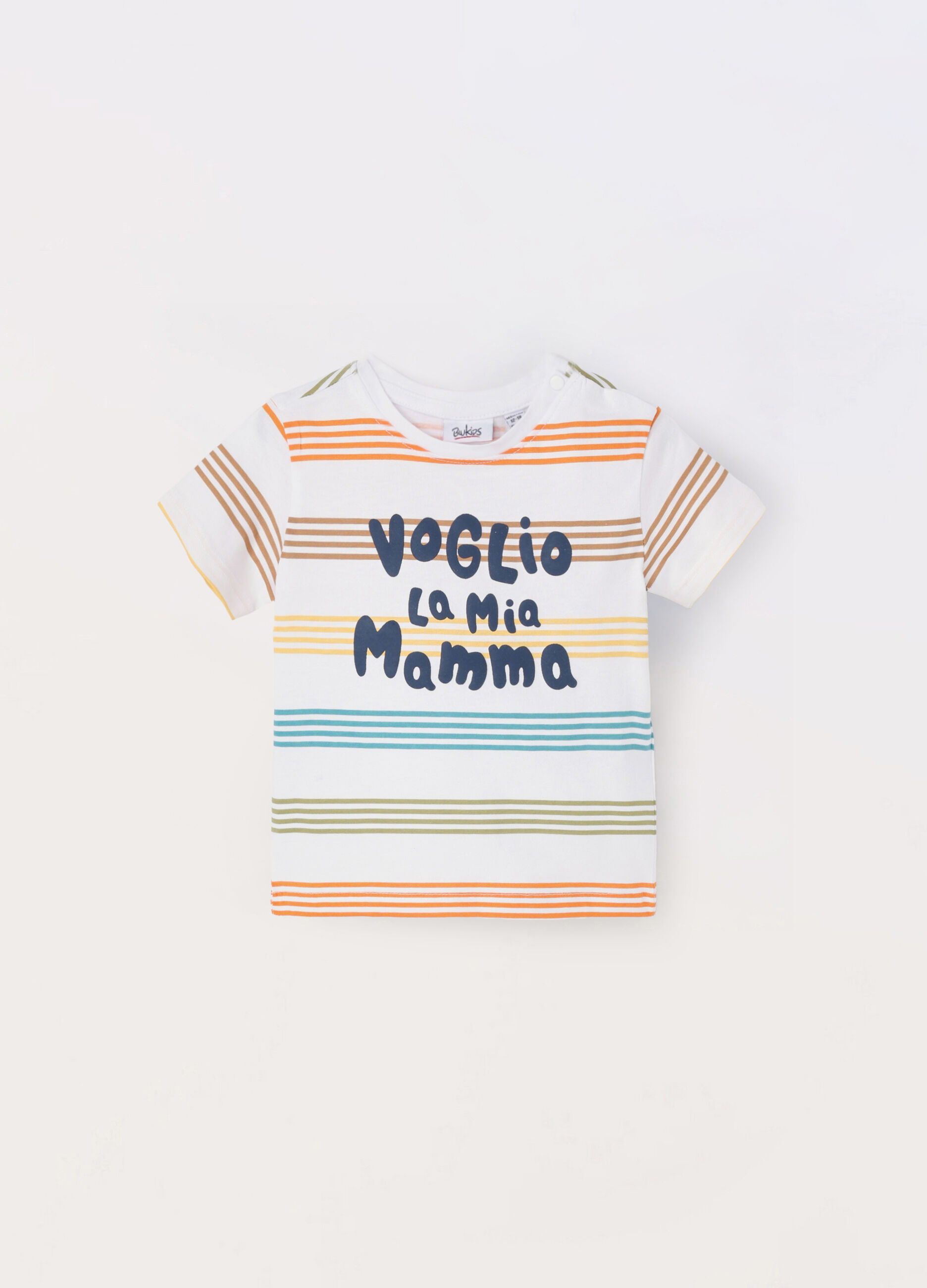 T-shirt in jersey di puro cotone neonato